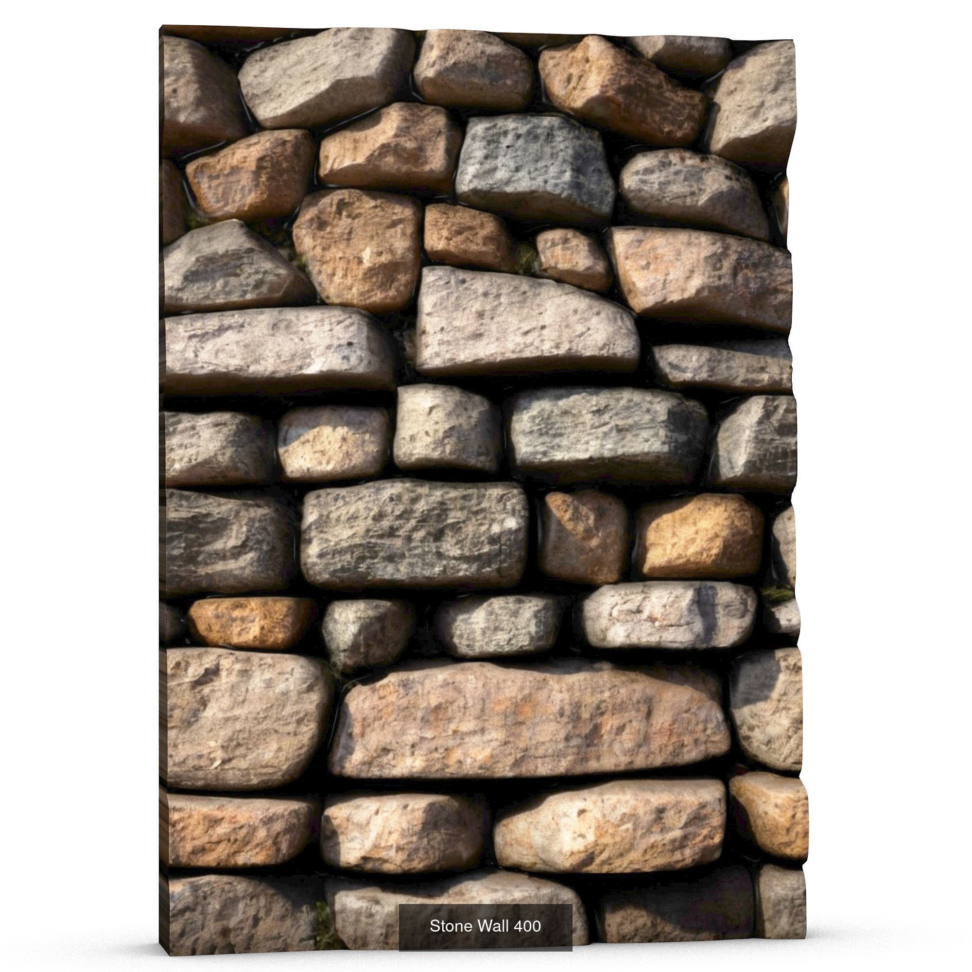 Stone Walls  3D Model Collection_102