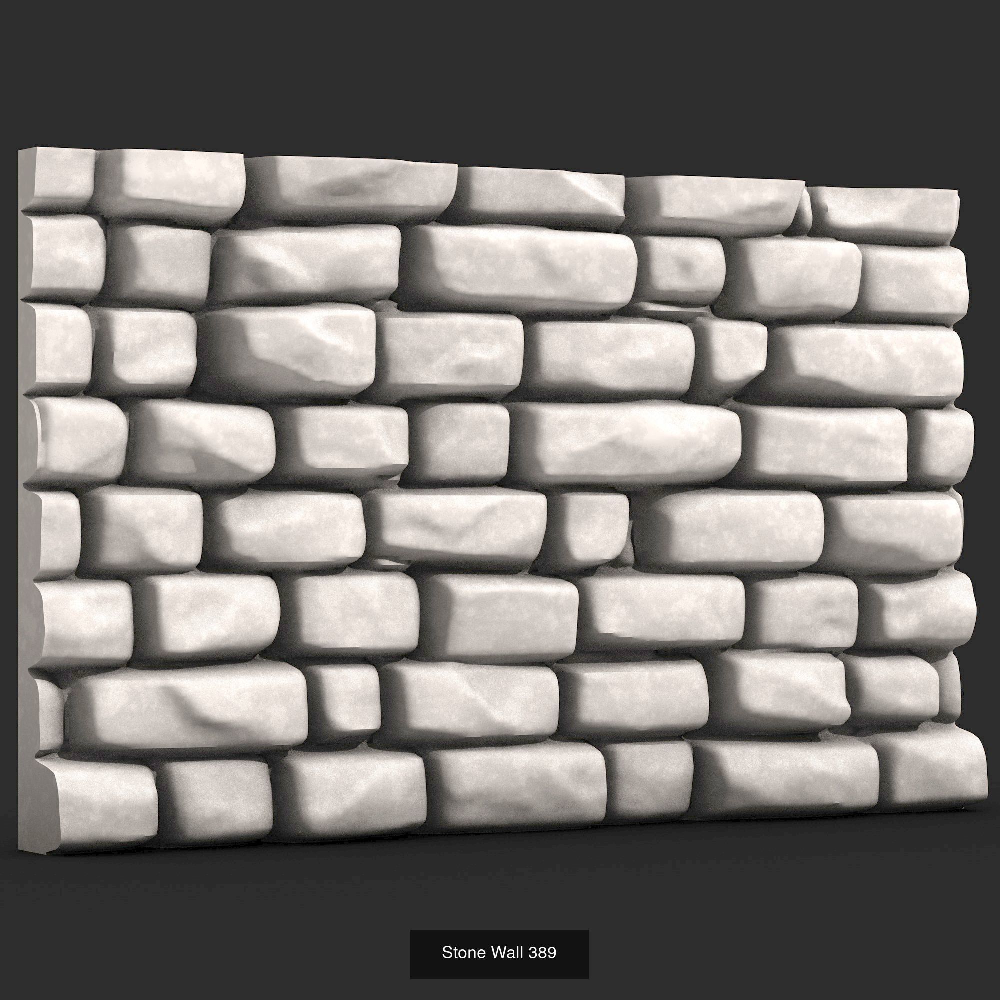Stone Walls  3D Model Collection_58