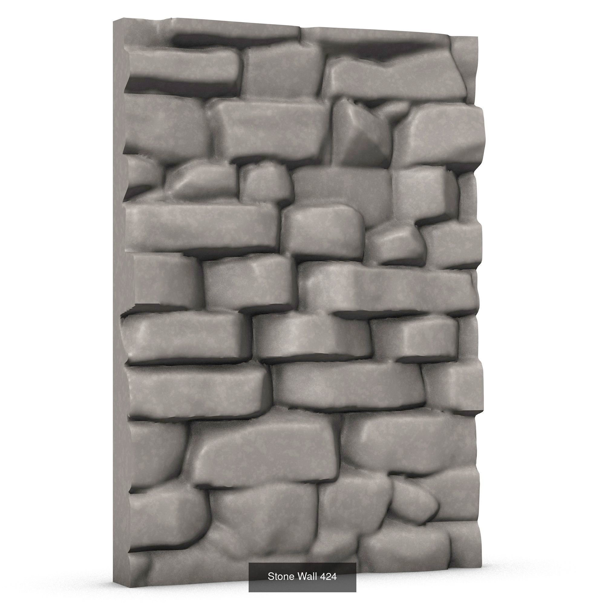 Stone Walls  3D Model Collection_78