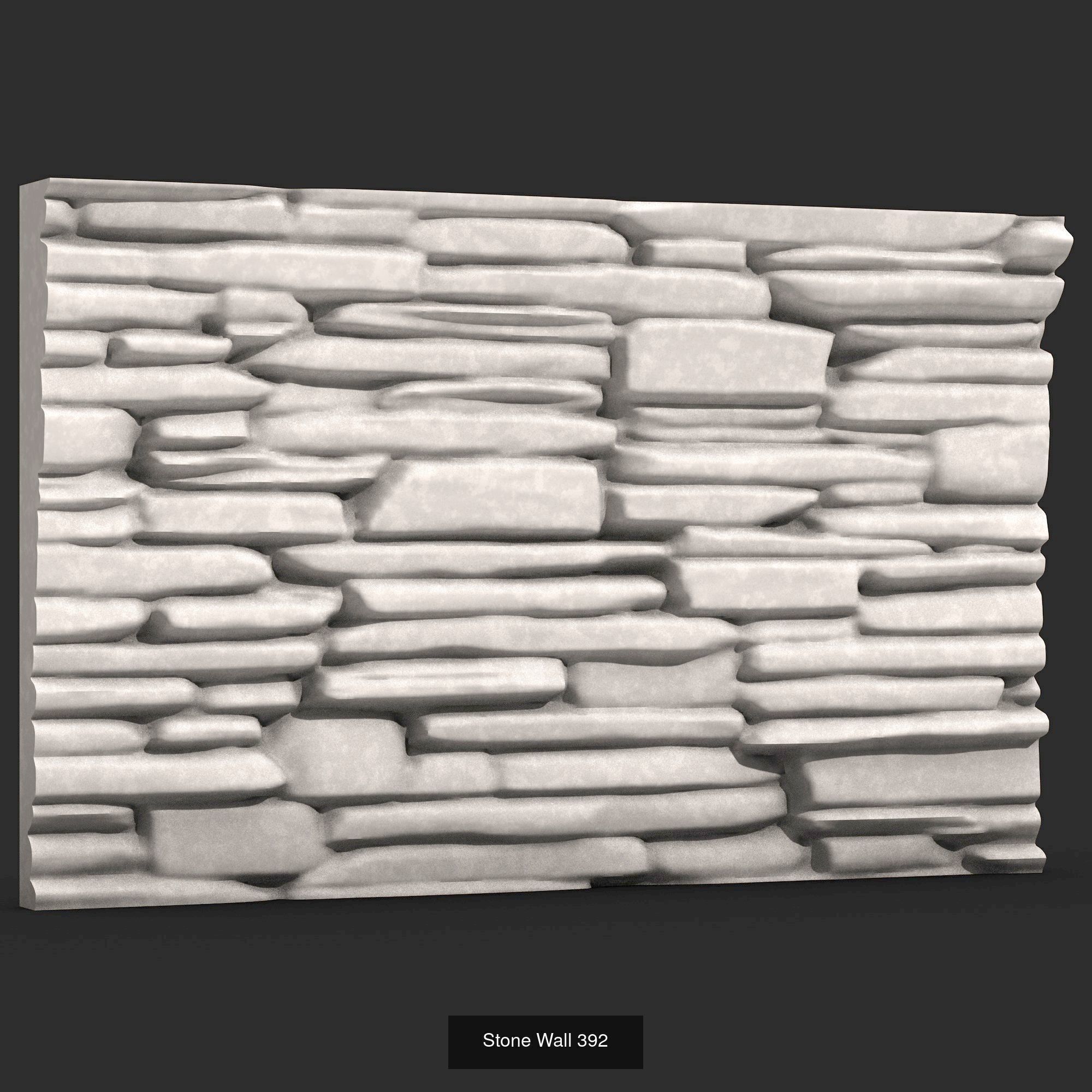 Stone Walls  3D Model Collection_55