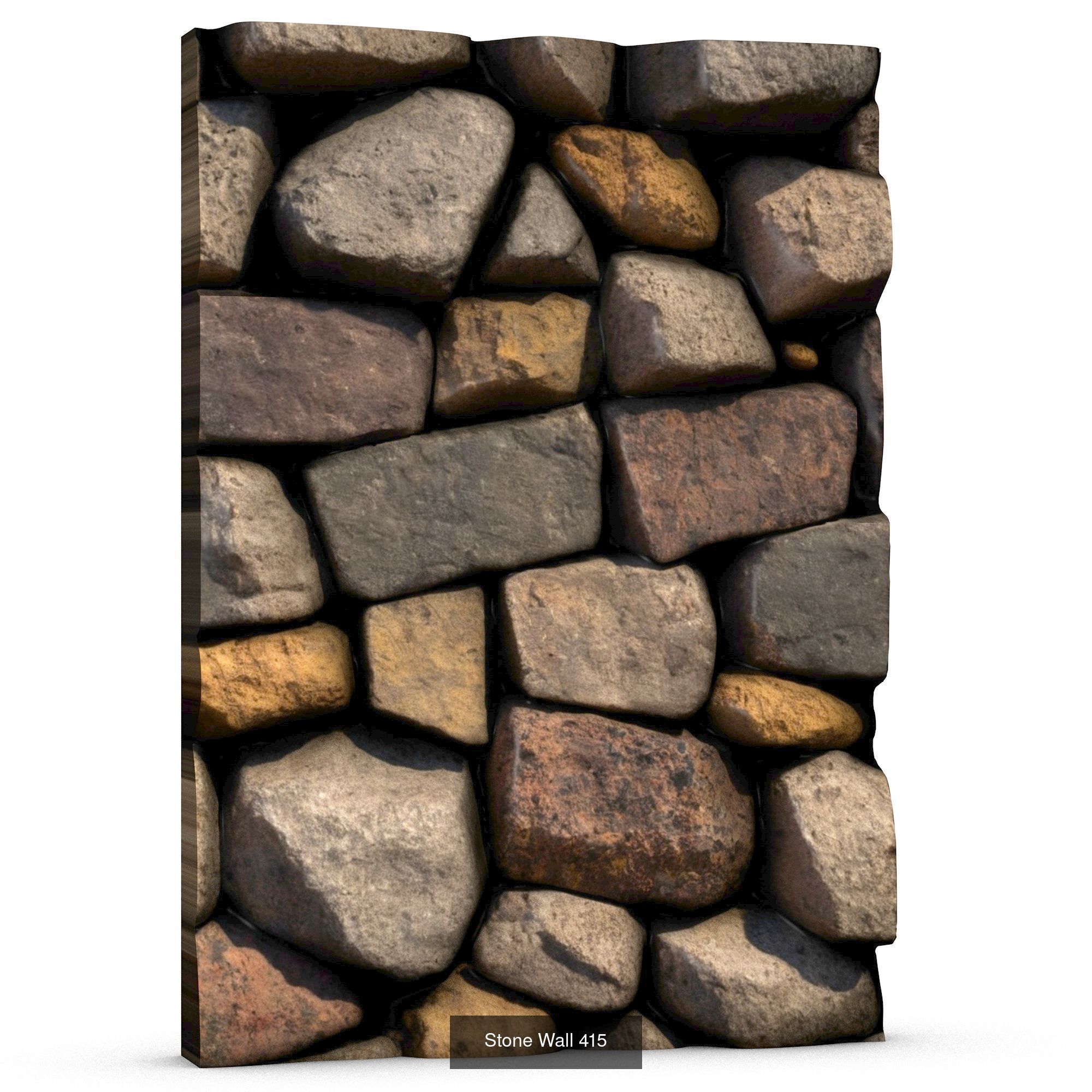 Stone Walls  3D Model Collection_87