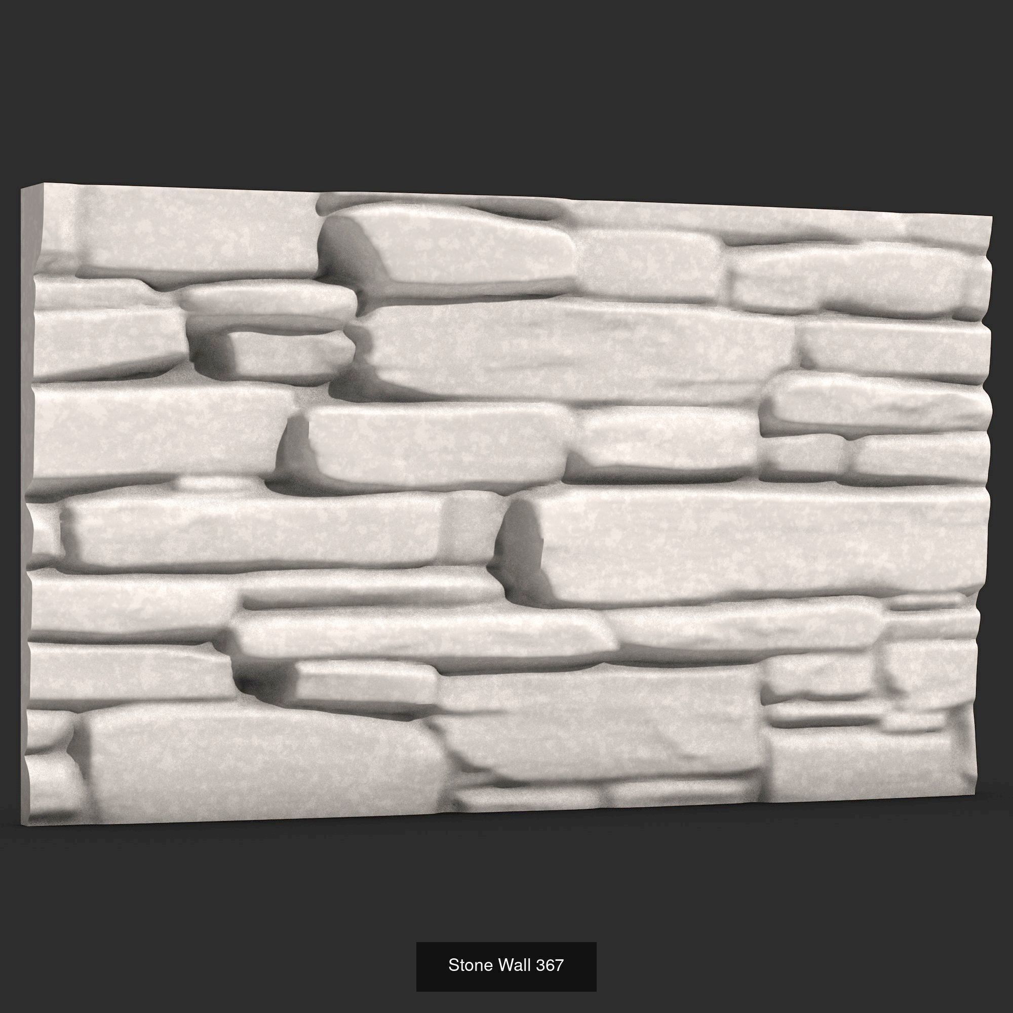 Stone Walls  3D Model Collection_18