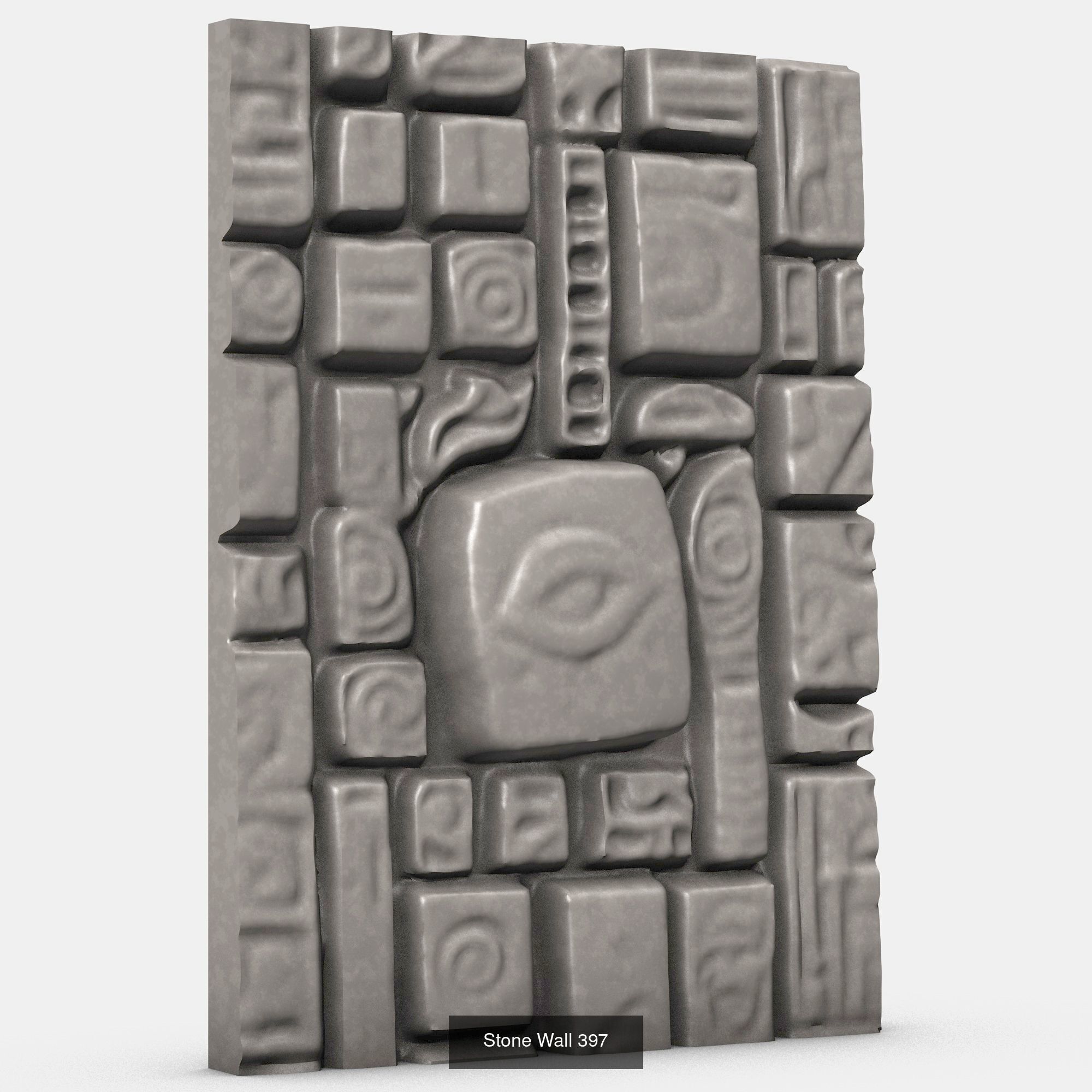 Stone Walls  3D Model Collection_105