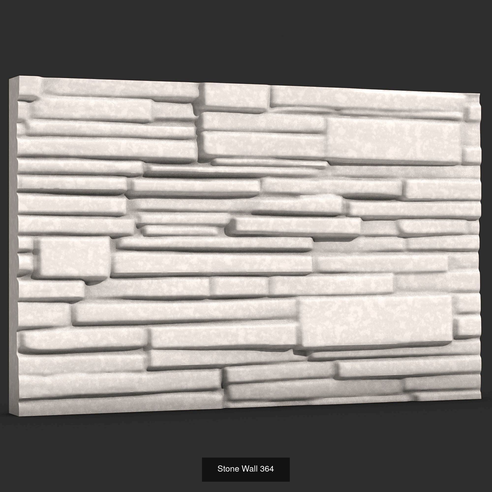 Stone Walls  3D Model Collection_21