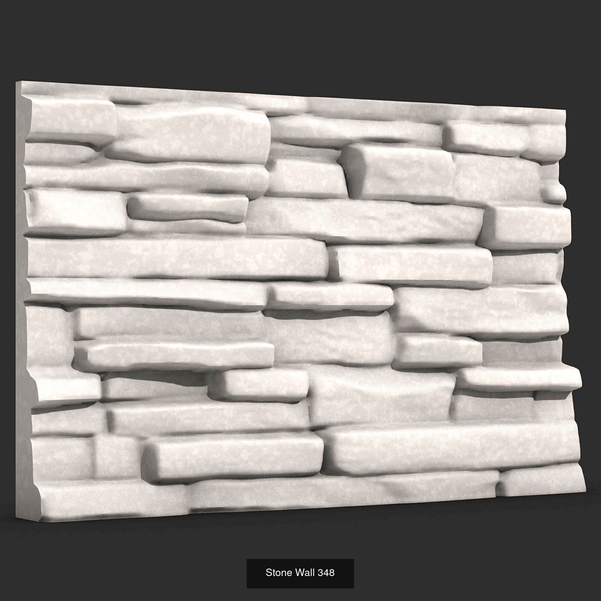 Stone Walls  3D Model Collection_37