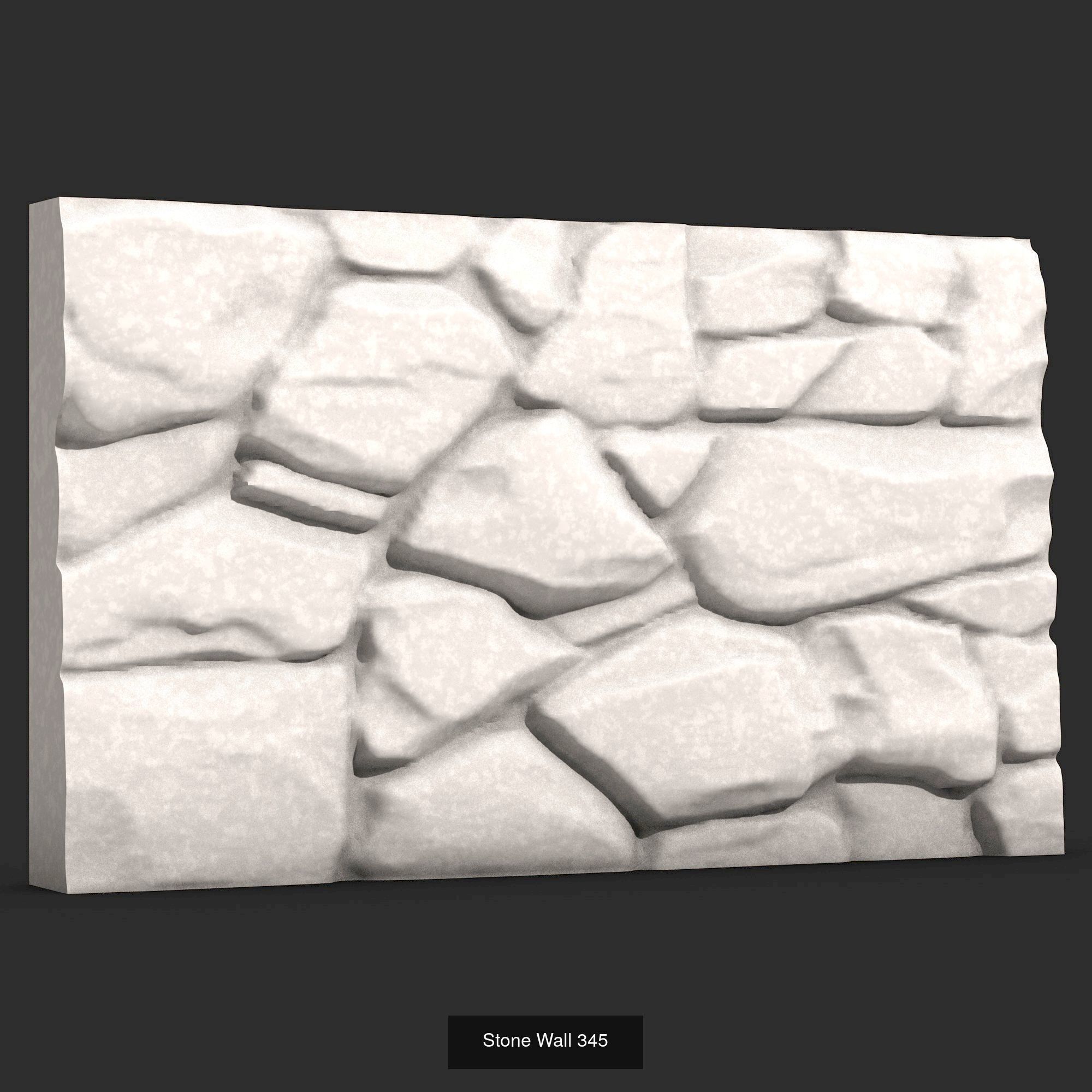 Stone Walls  3D Model Collection_40