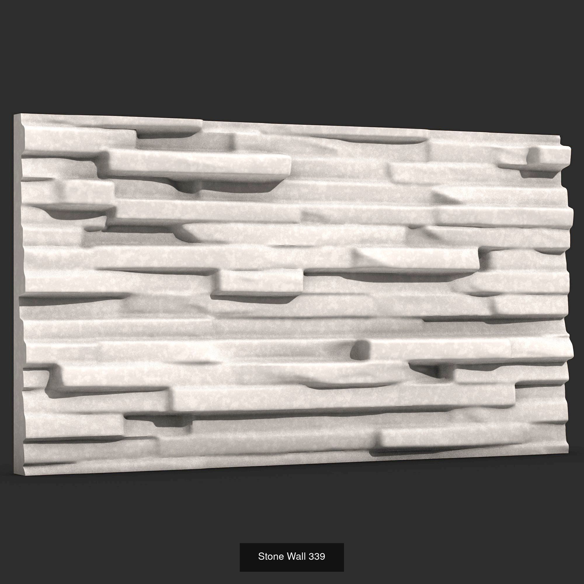 Stone Walls  3D Model Collection_46