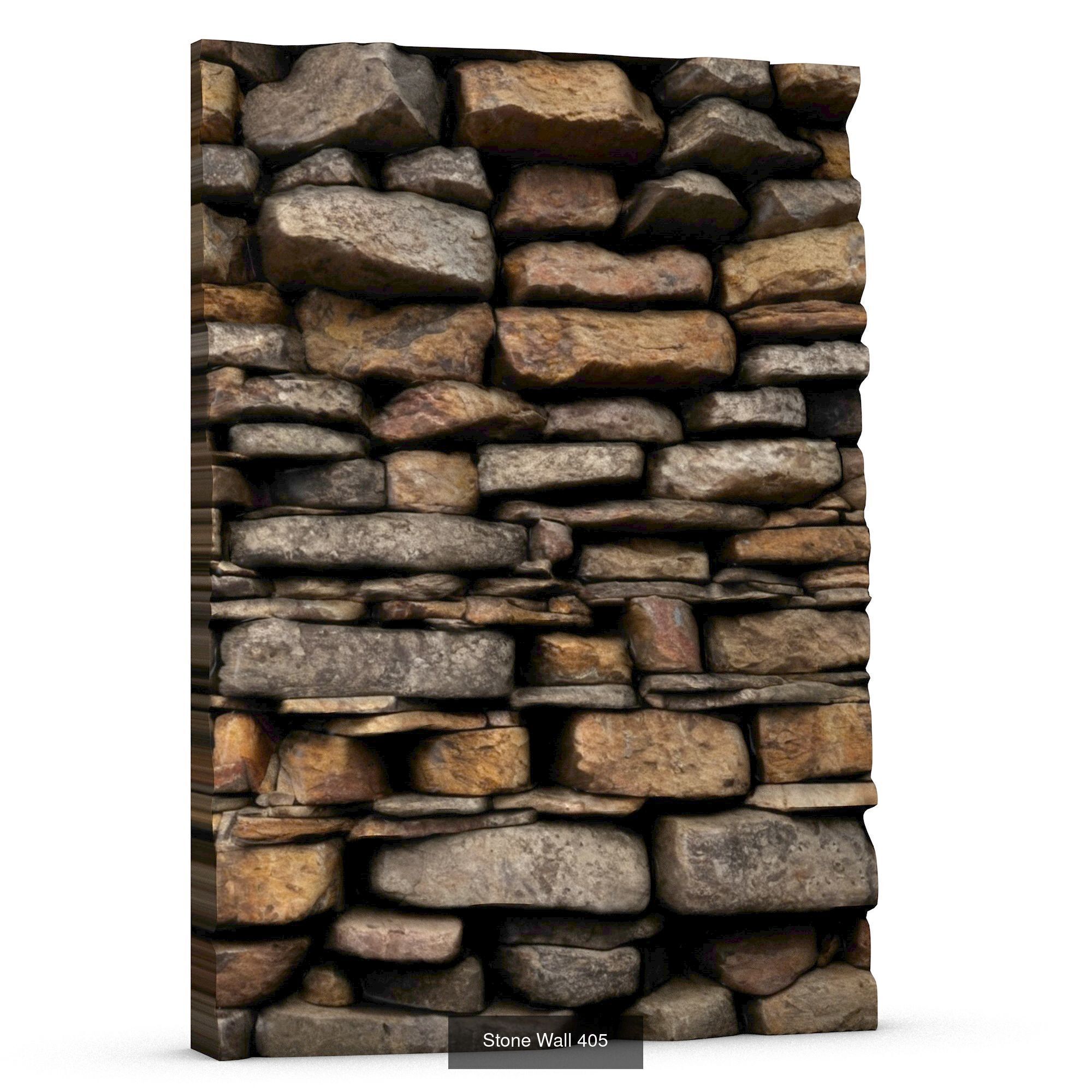 Stone Walls  3D Model Collection_97