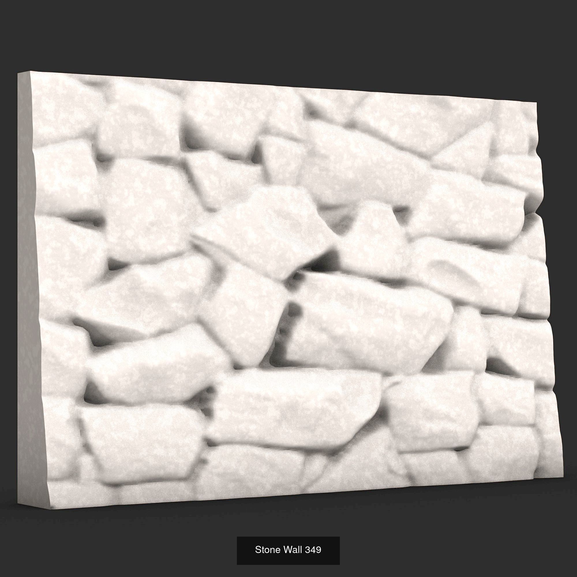 Stone Walls  3D Model Collection_36