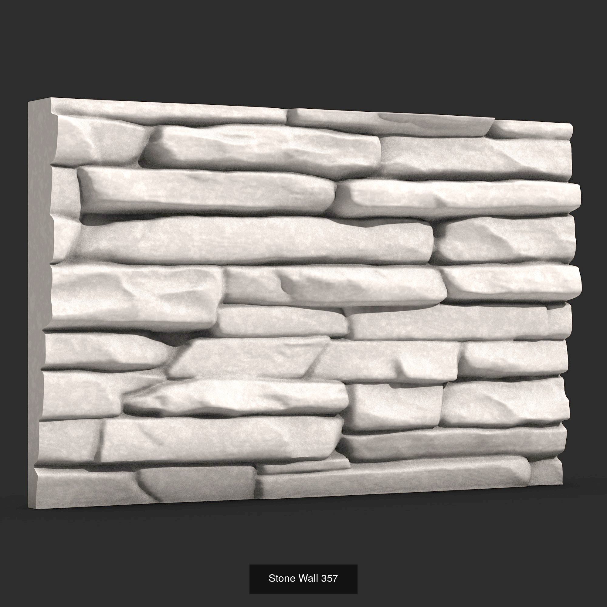 Stone Walls  3D Model Collection_28