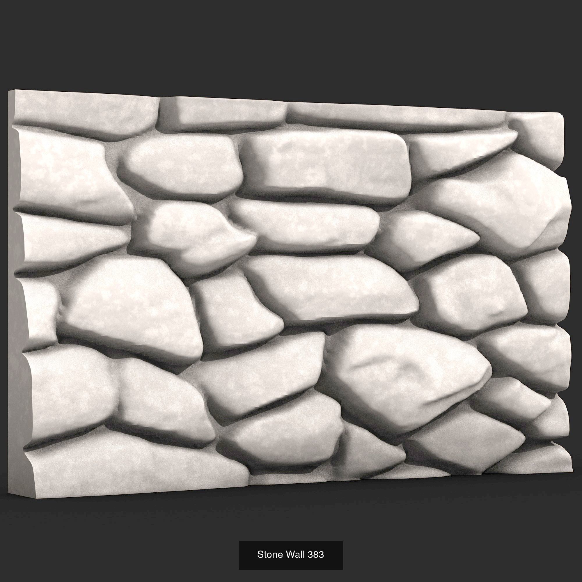 Stone Walls  3D Model Collection_64