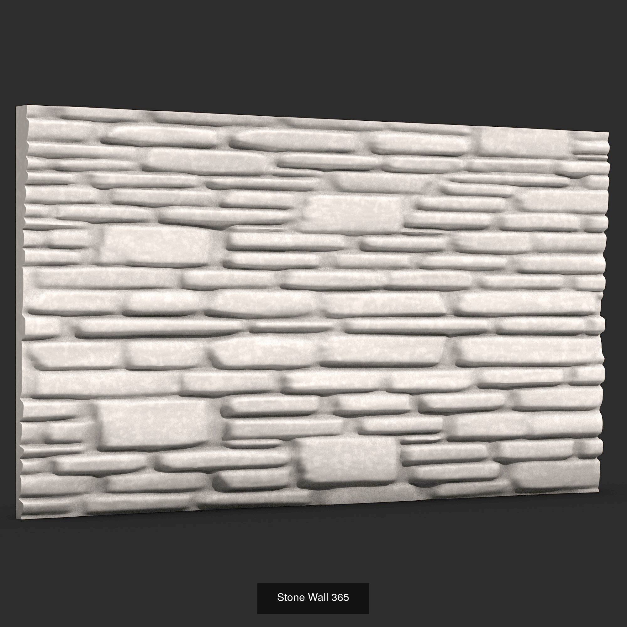 Stone Walls  3D Model Collection_20