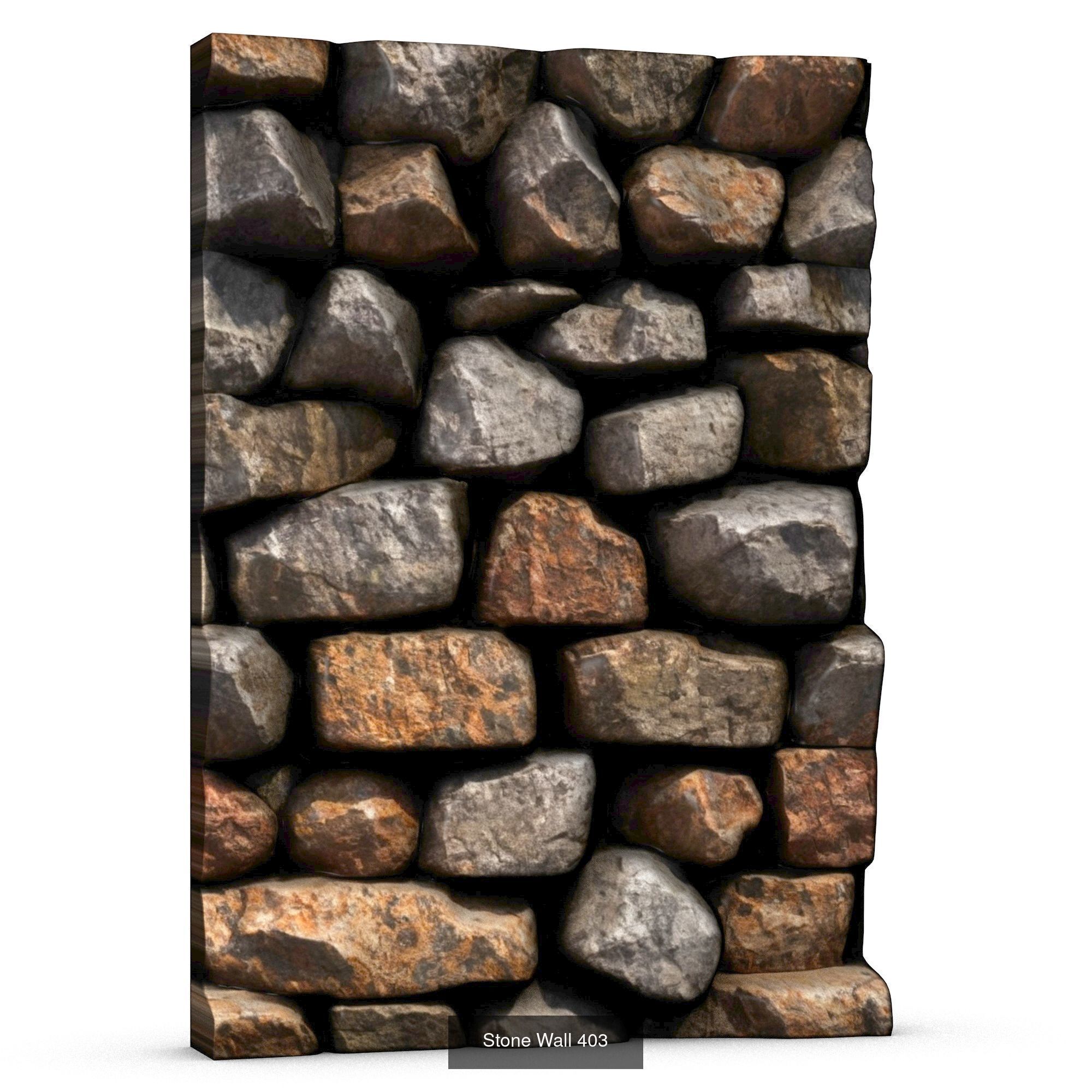Stone Walls  3D Model Collection_99