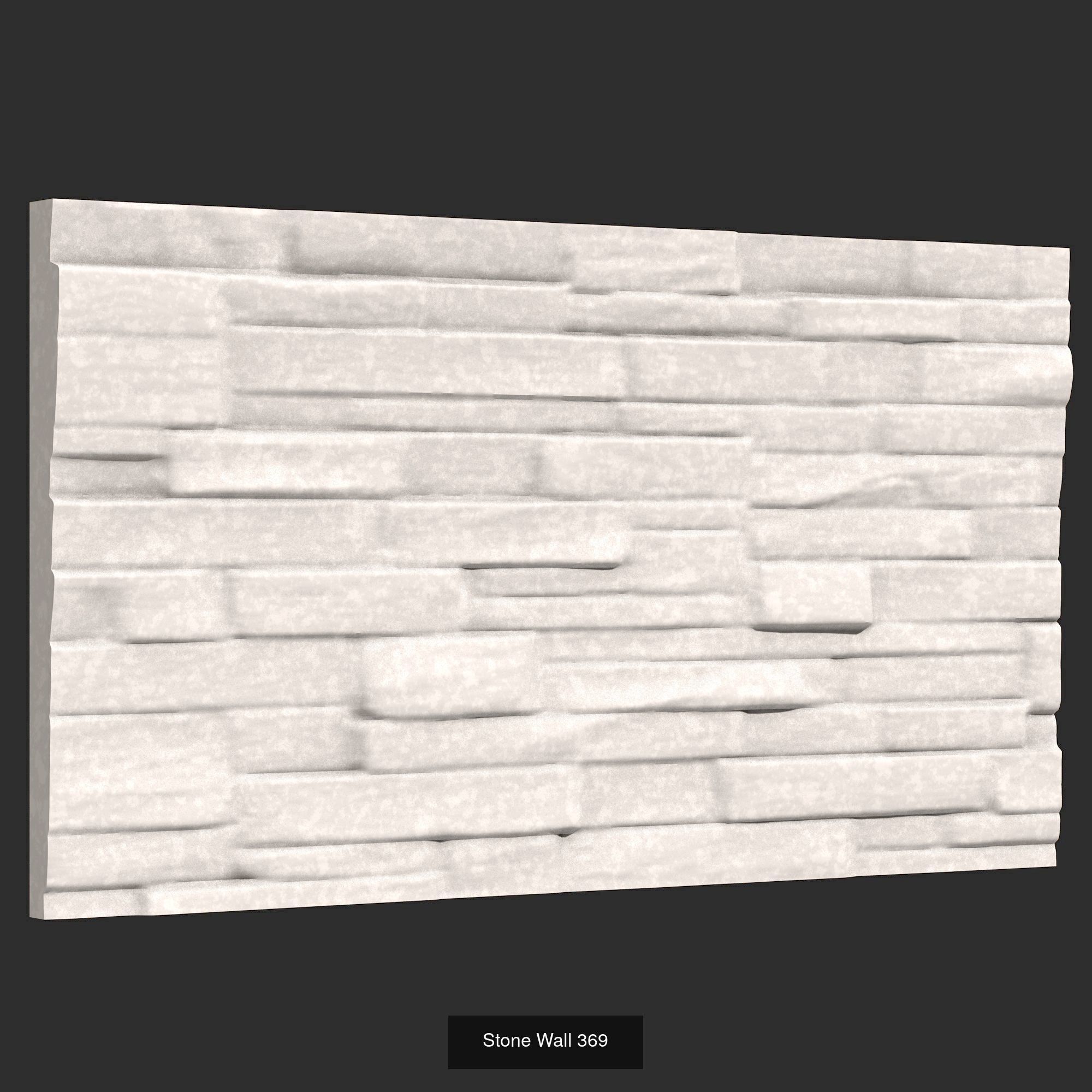 Stone Walls  3D Model Collection_16