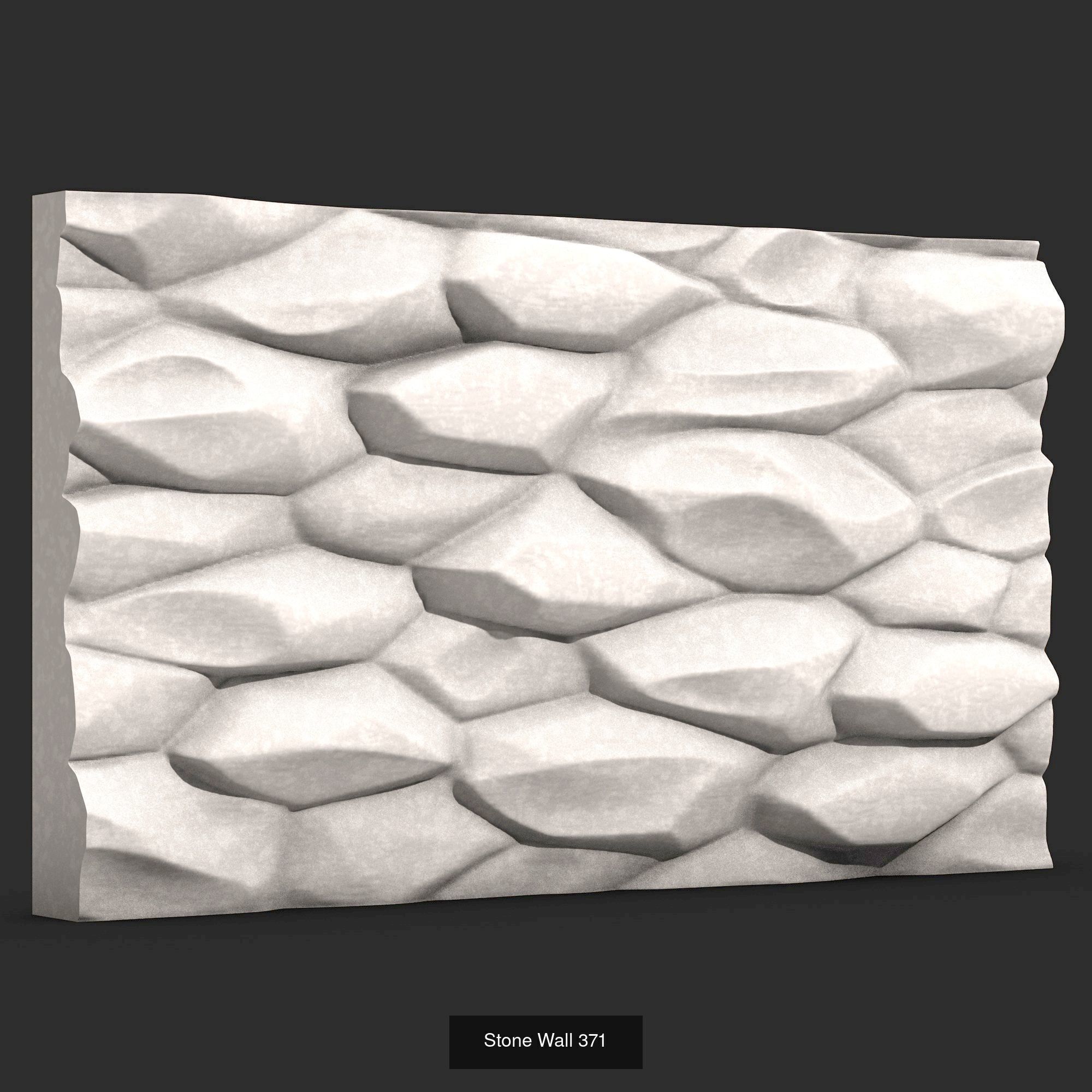 Stone Walls  3D Model Collection_14