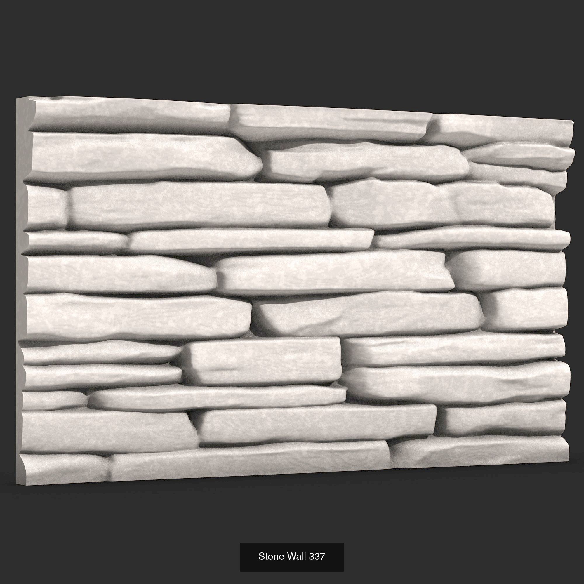 Stone Walls  3D Model Collection_48