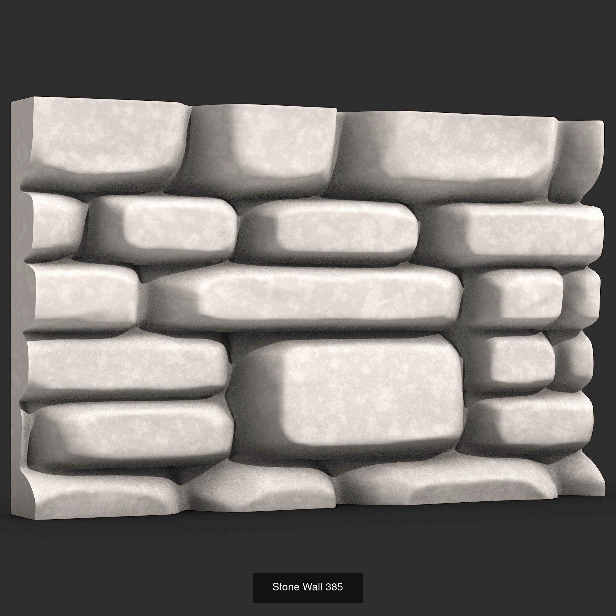 Stone Walls  3D Model Collection_62