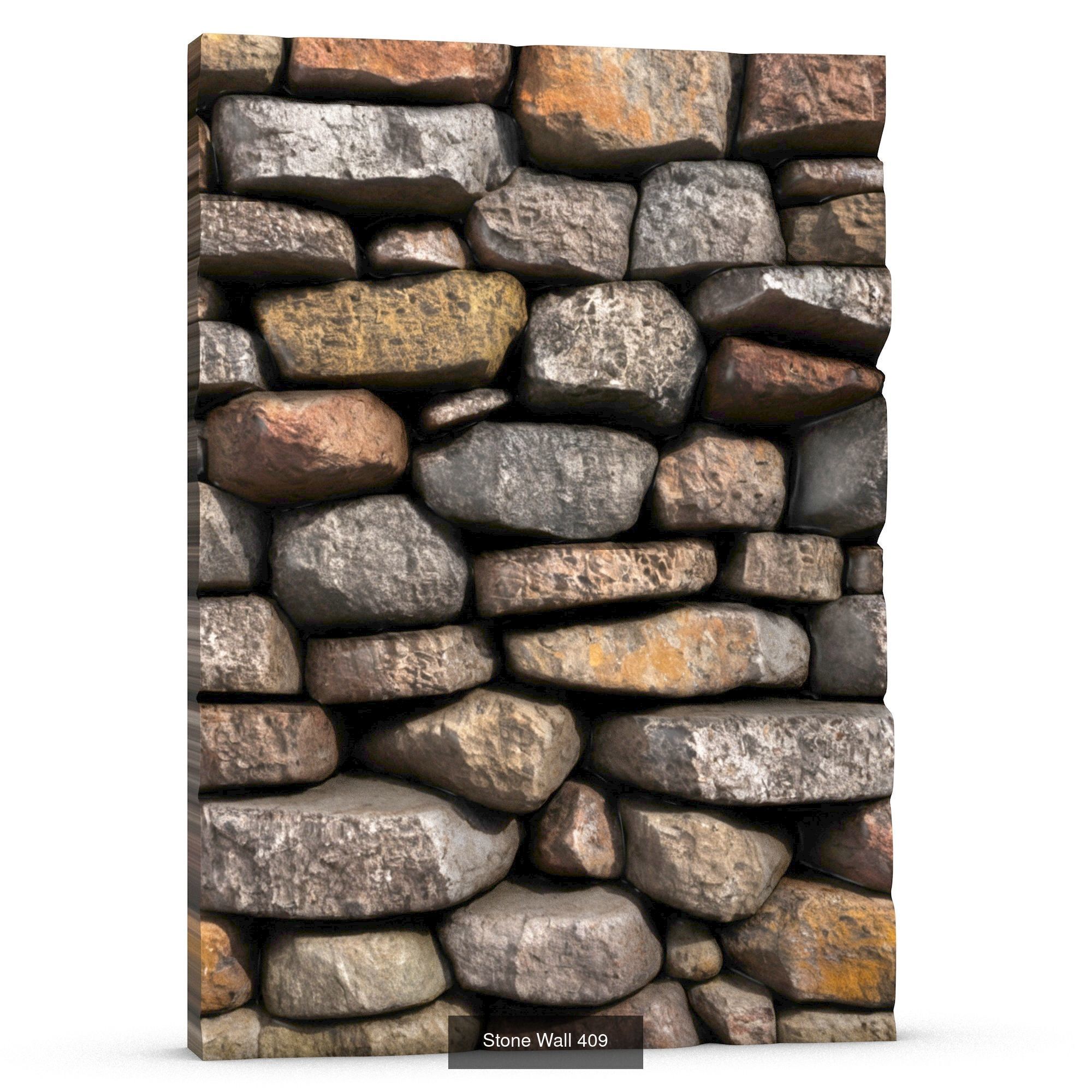 Stone Walls  3D Model Collection_93