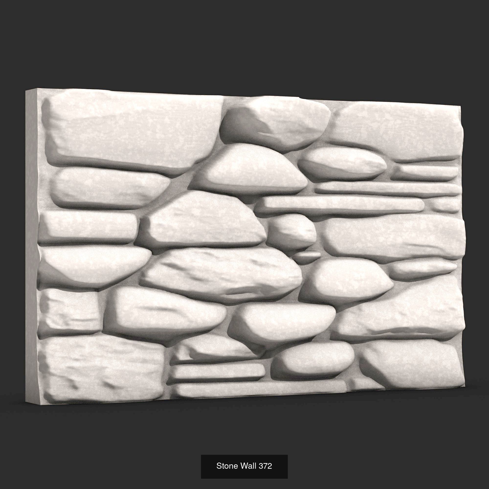 Stone Walls  3D Model Collection_13