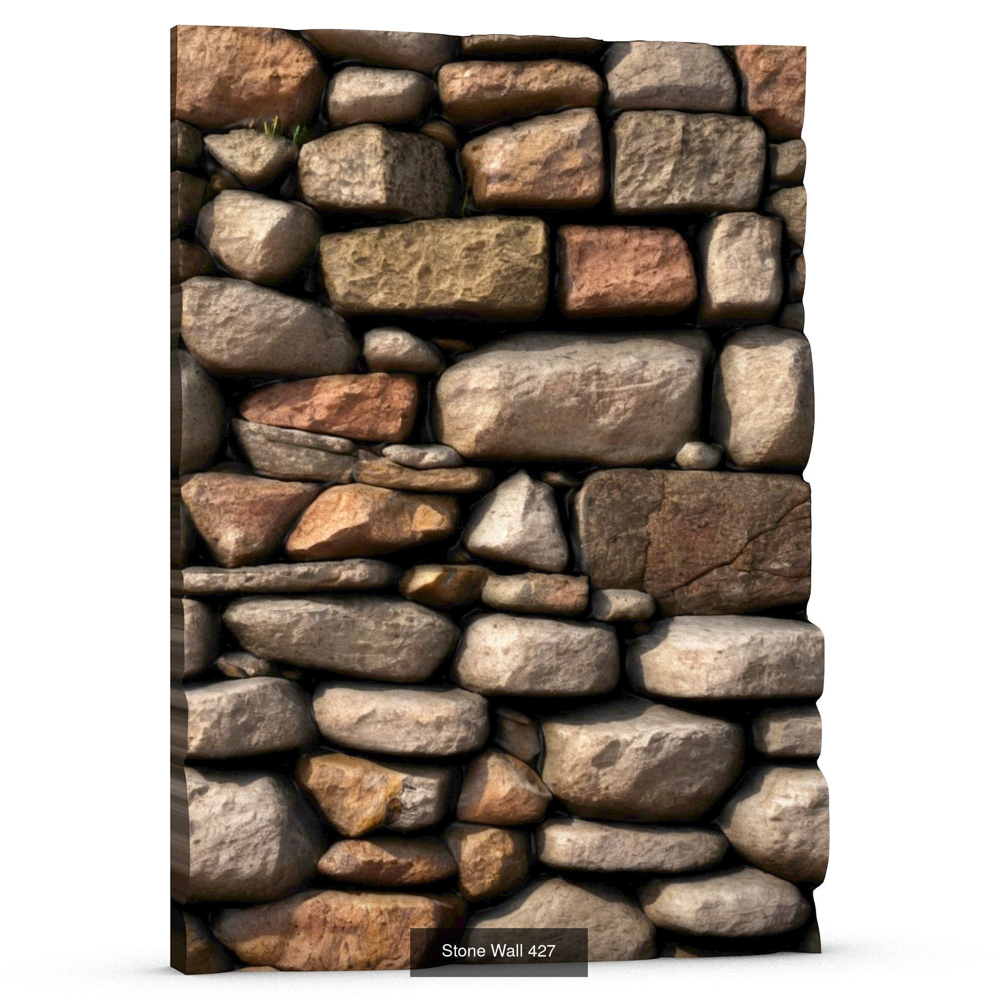 Stone Walls  3D Model Collection_75