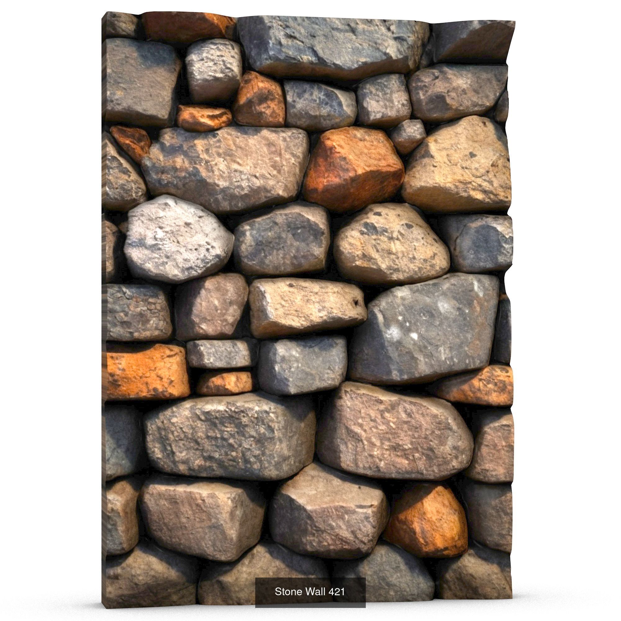 Stone Walls  3D Model Collection_81