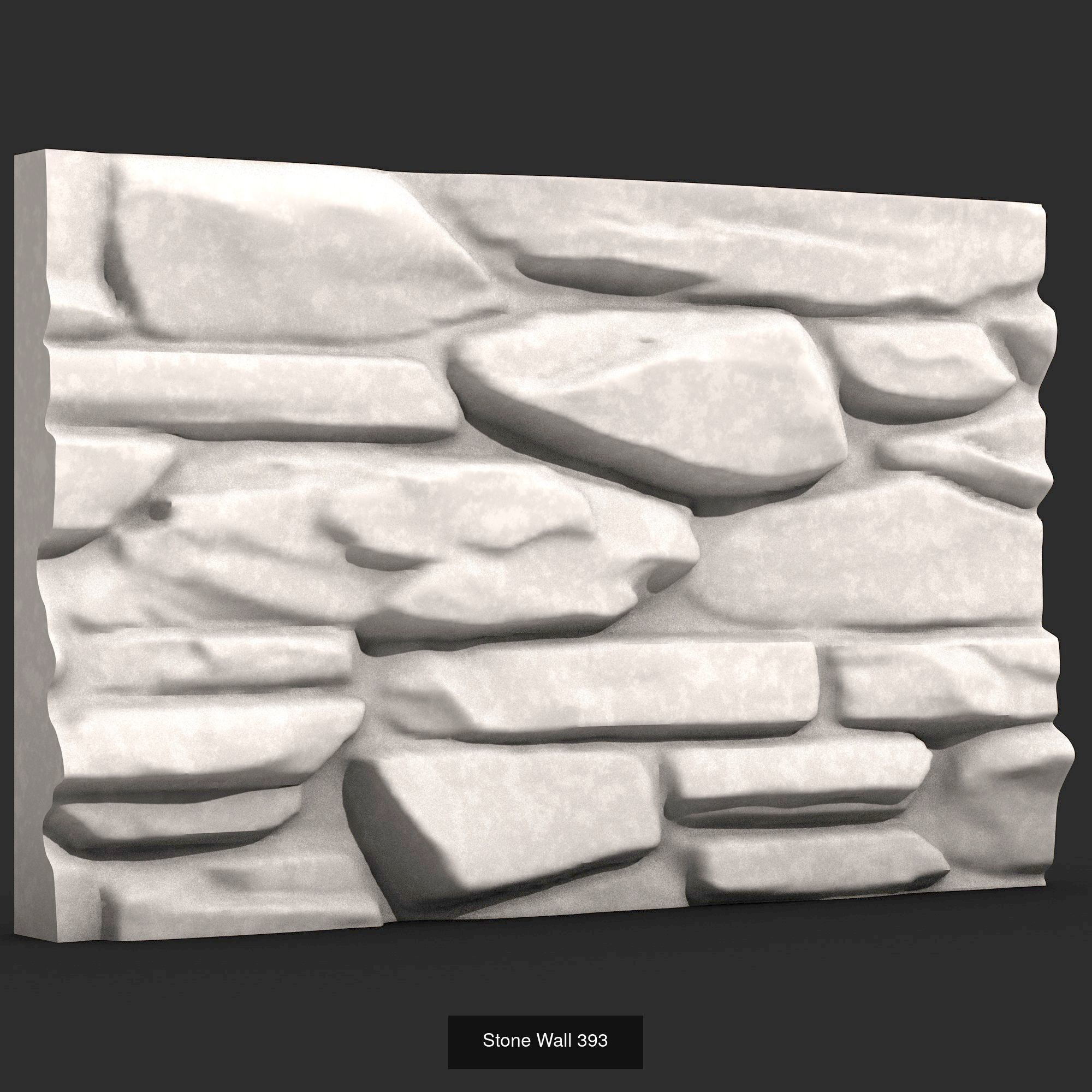 Stone Walls  3D Model Collection_54