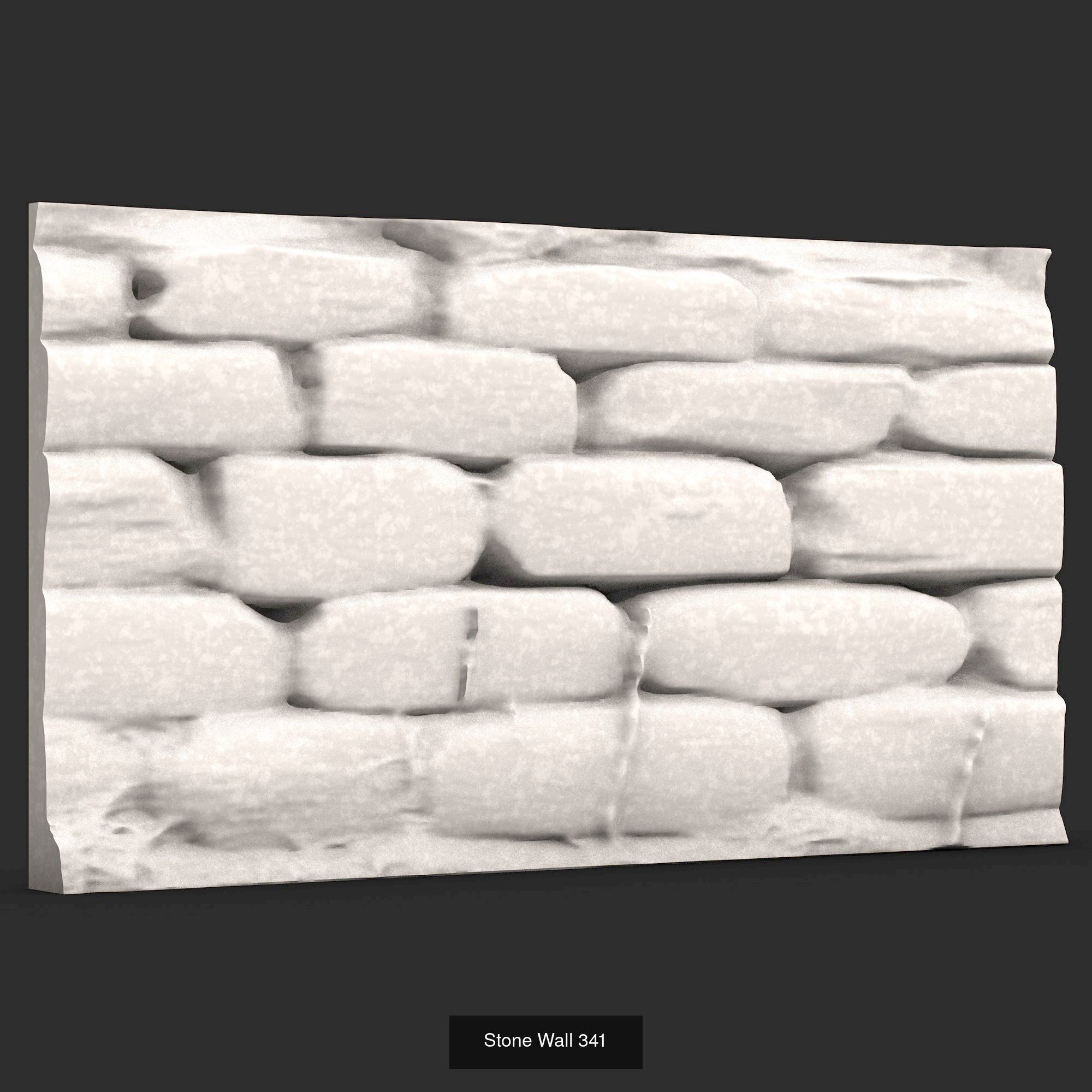 Stone Walls  3D Model Collection_44