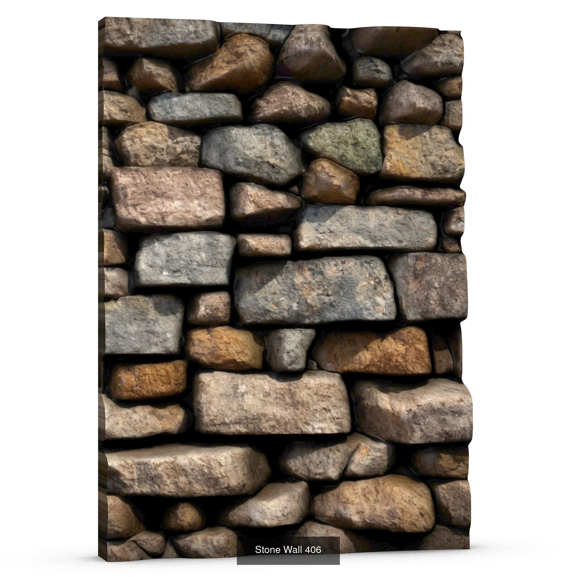 Stone Walls  3D Model Collection_96