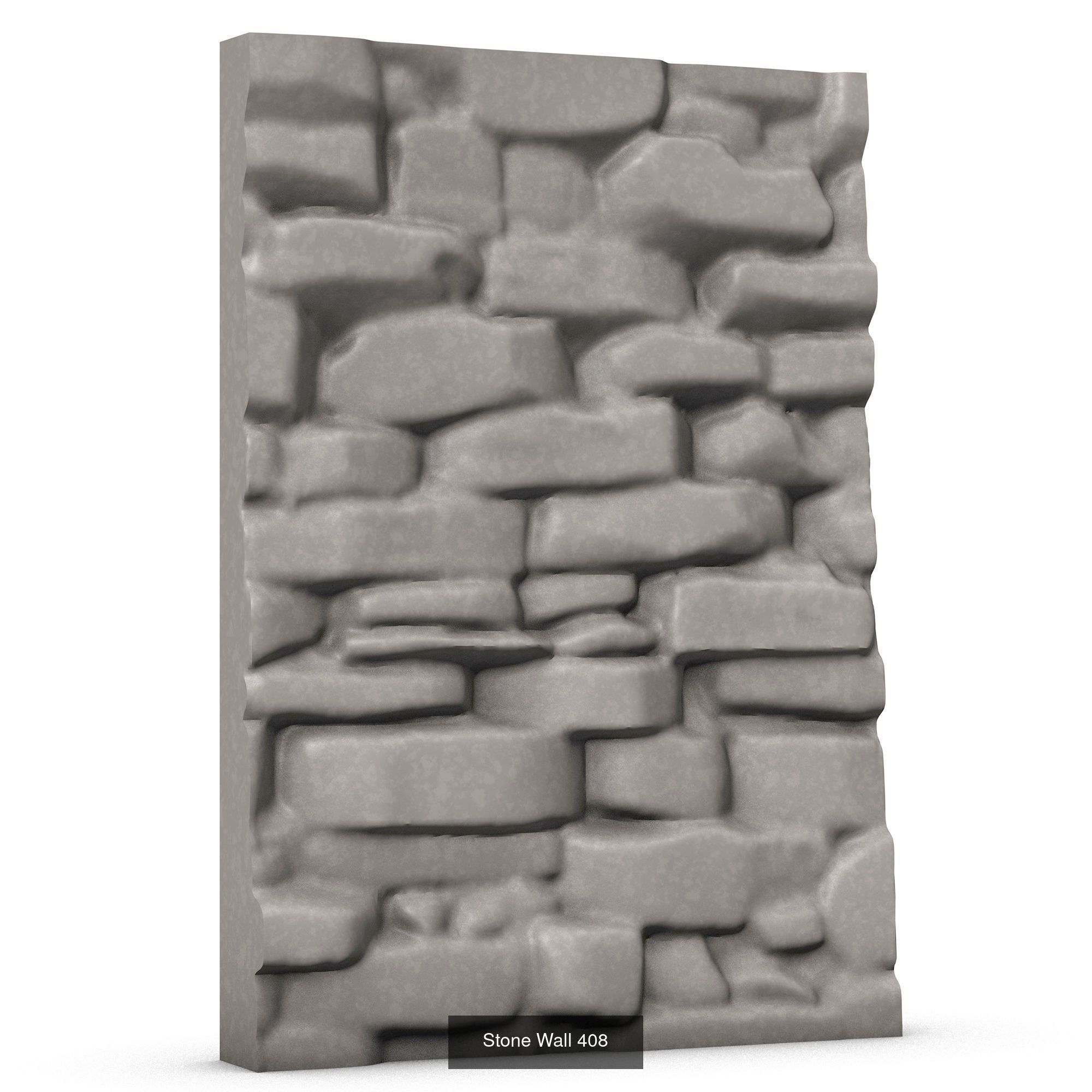 Stone Walls  3D Model Collection_94