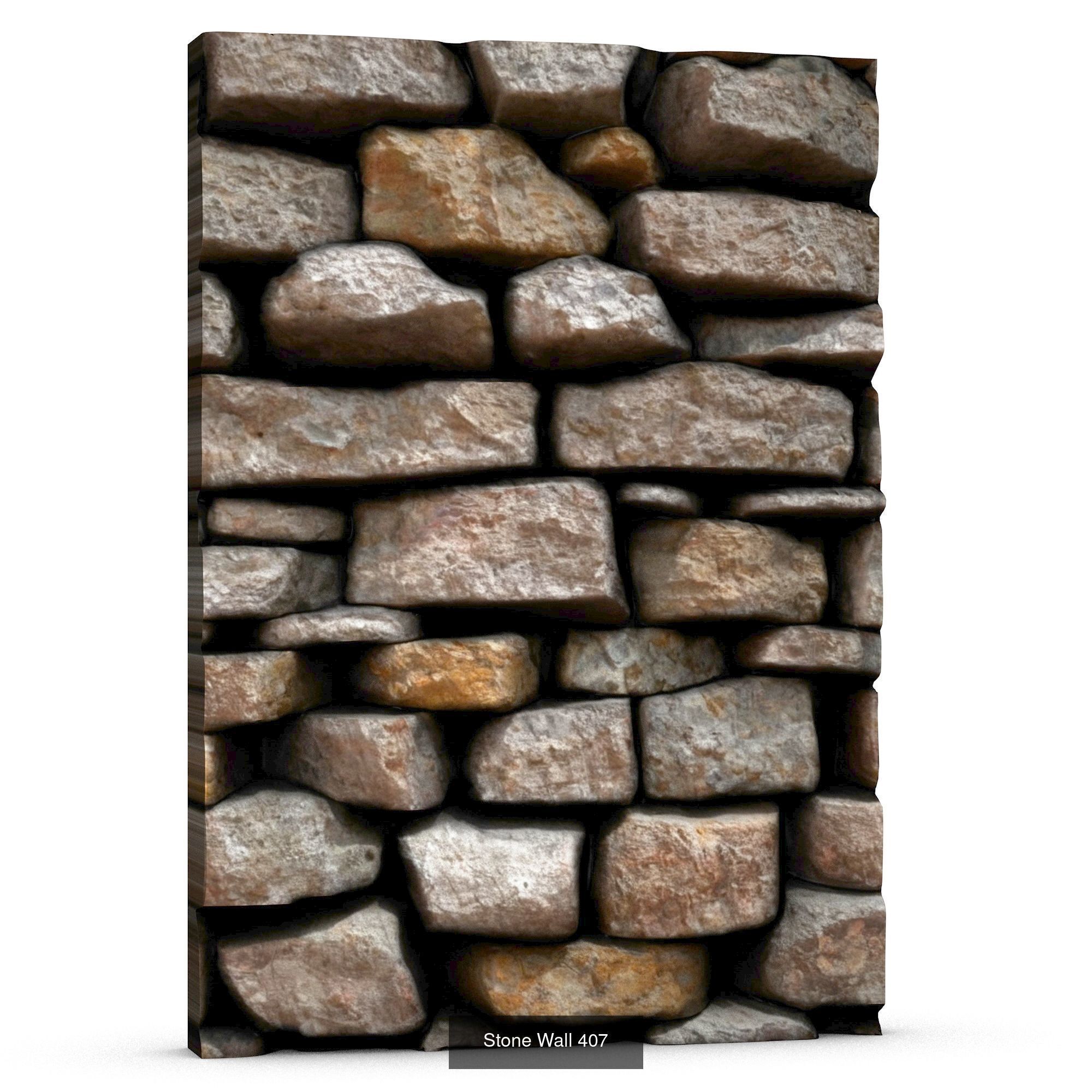 Stone Walls  3D Model Collection_95