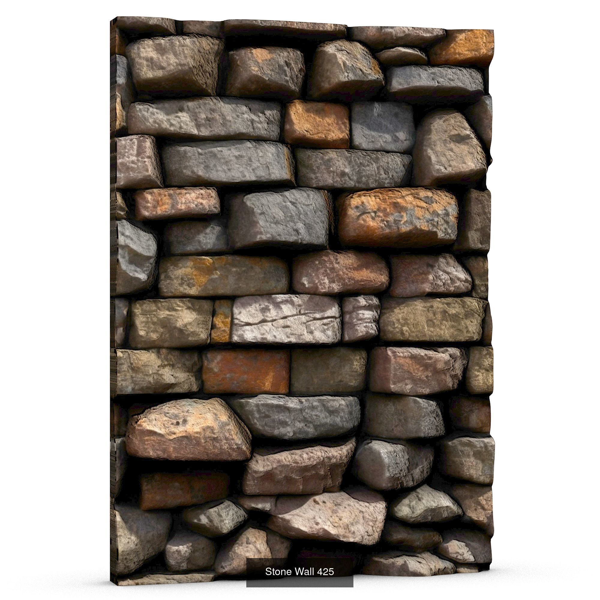 Stone Walls  3D Model Collection_77