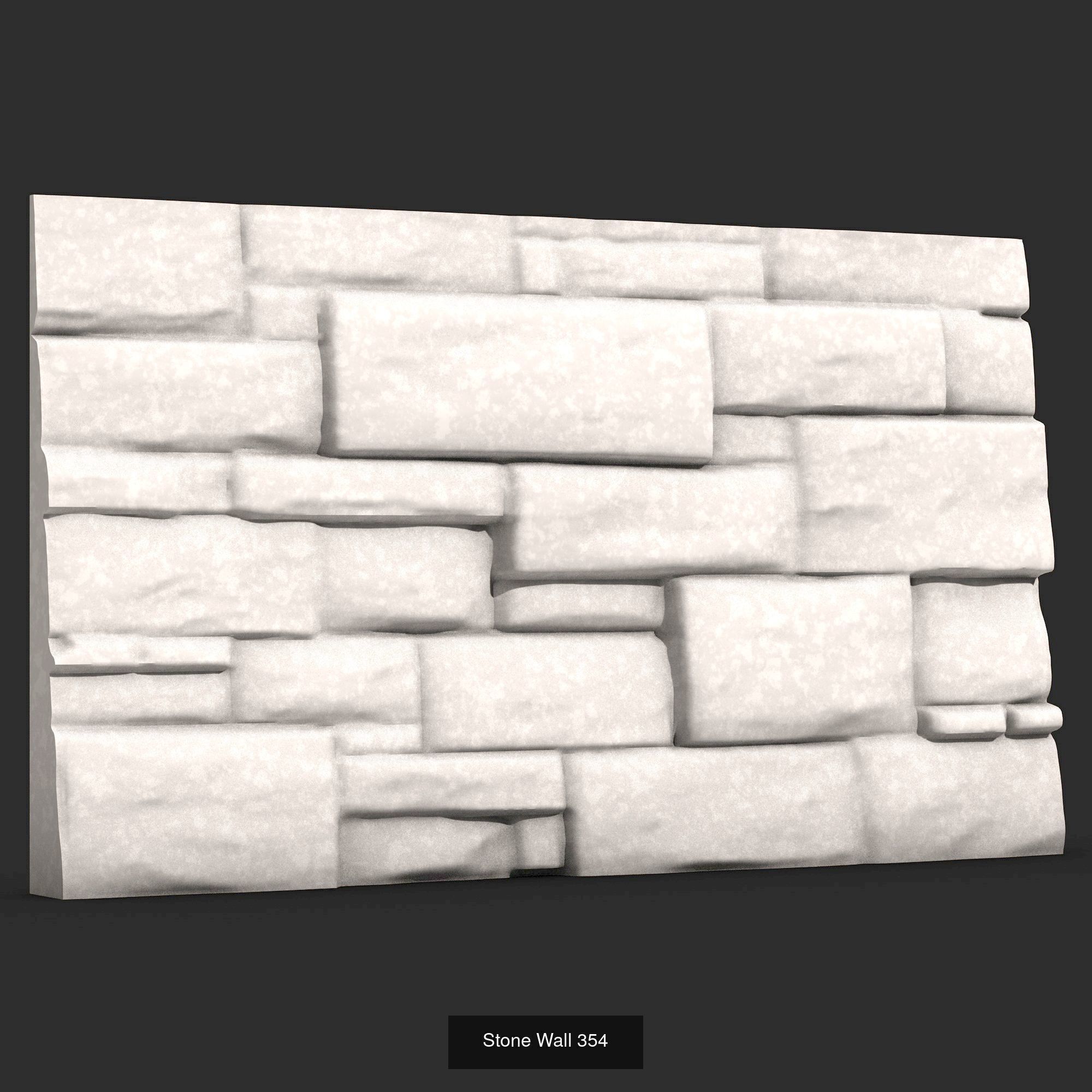Stone Walls  3D Model Collection_31