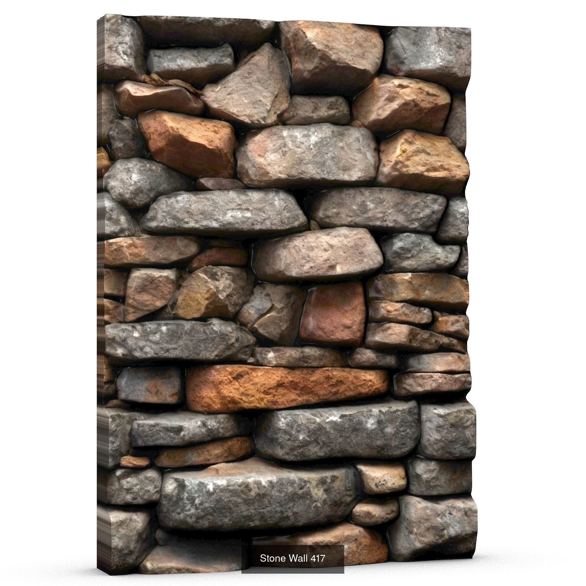 Stone Walls  3D Model Collection_85