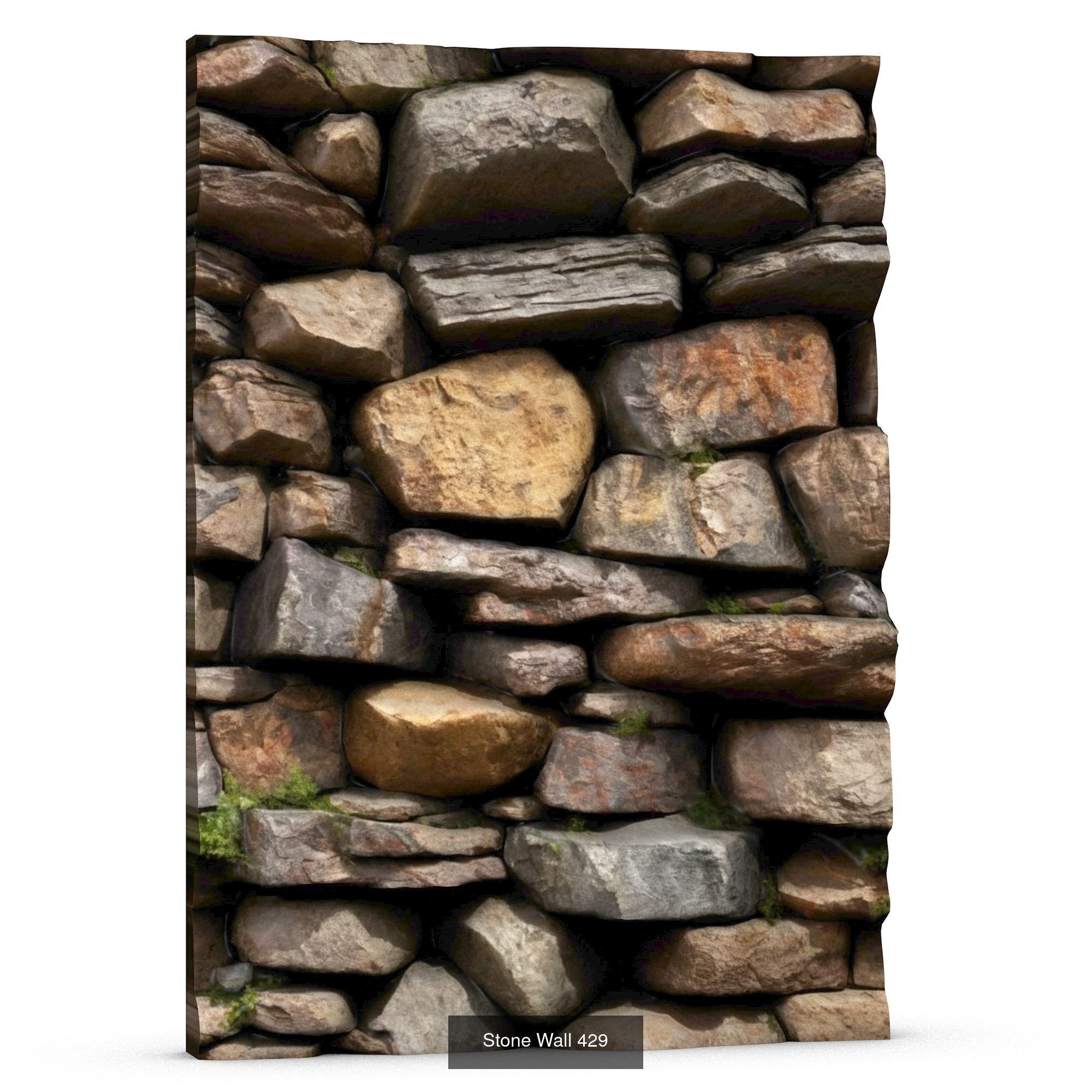Stone Walls  3D Model Collection_73