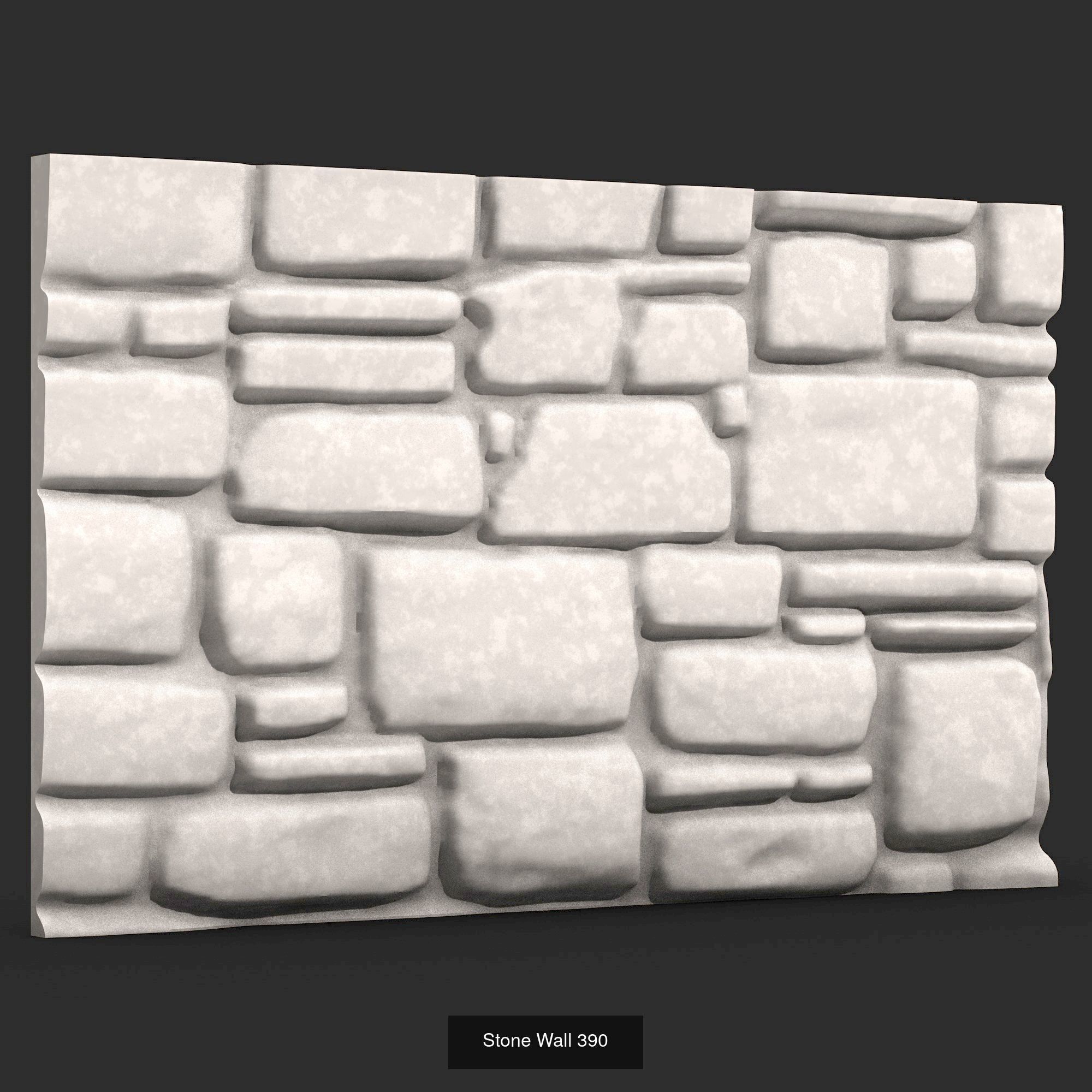 Stone Walls  3D Model Collection_57