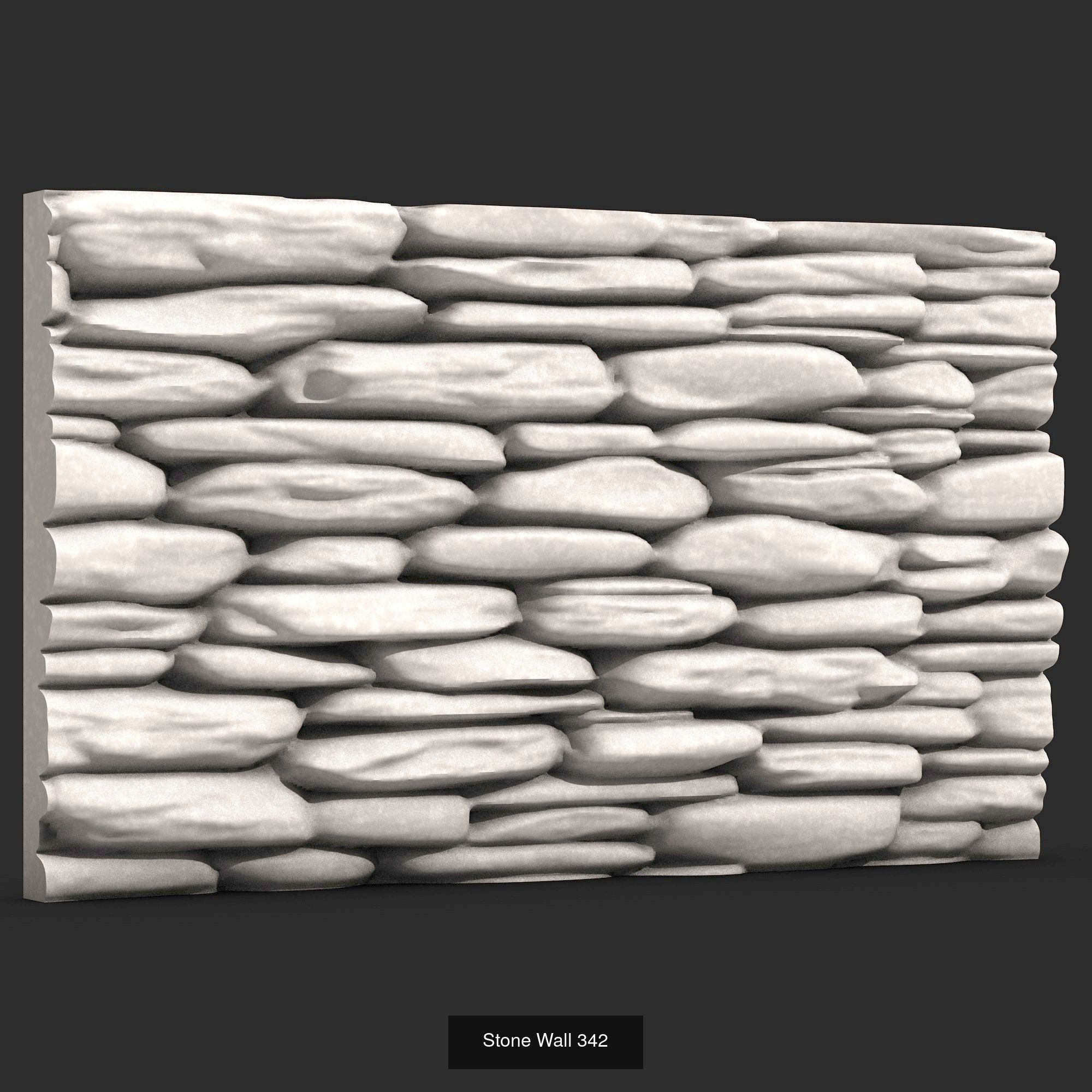 Stone Walls  3D Model Collection_43