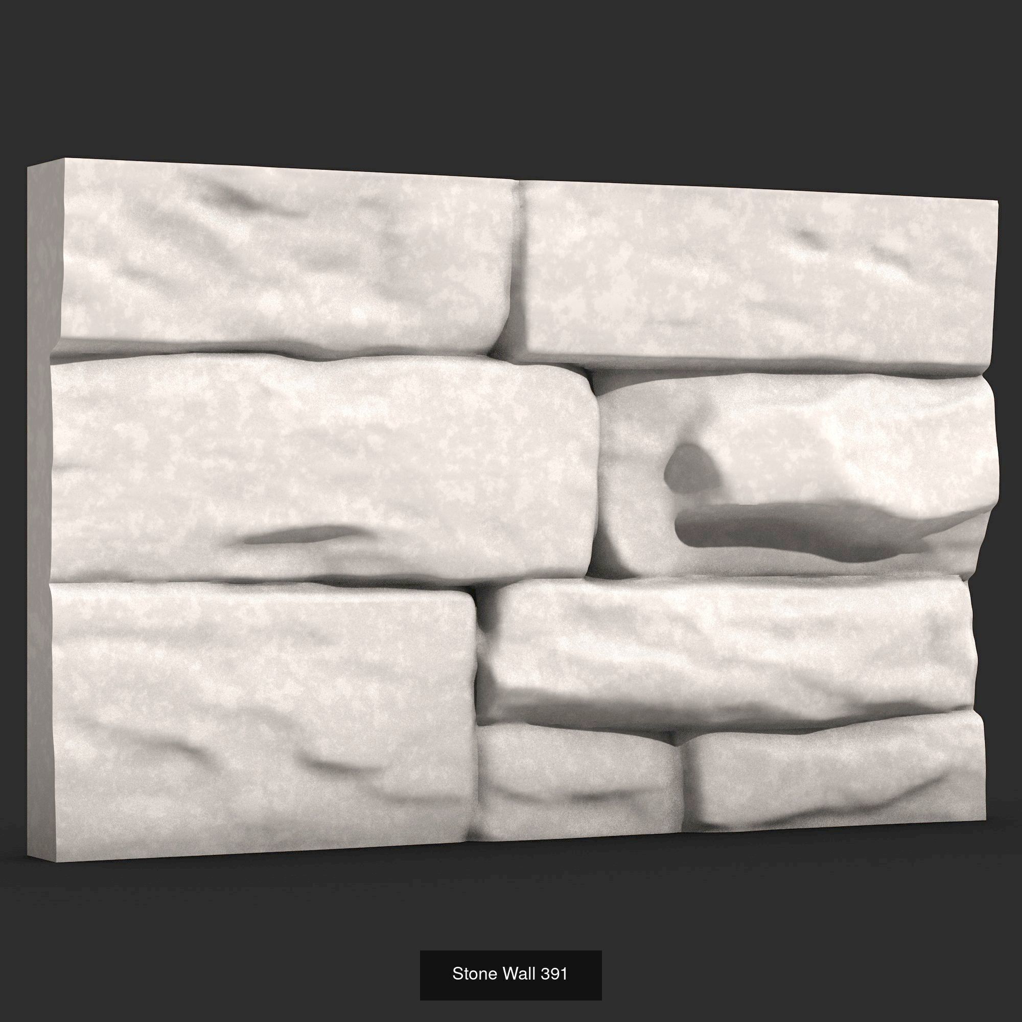 Stone Walls  3D Model Collection_56