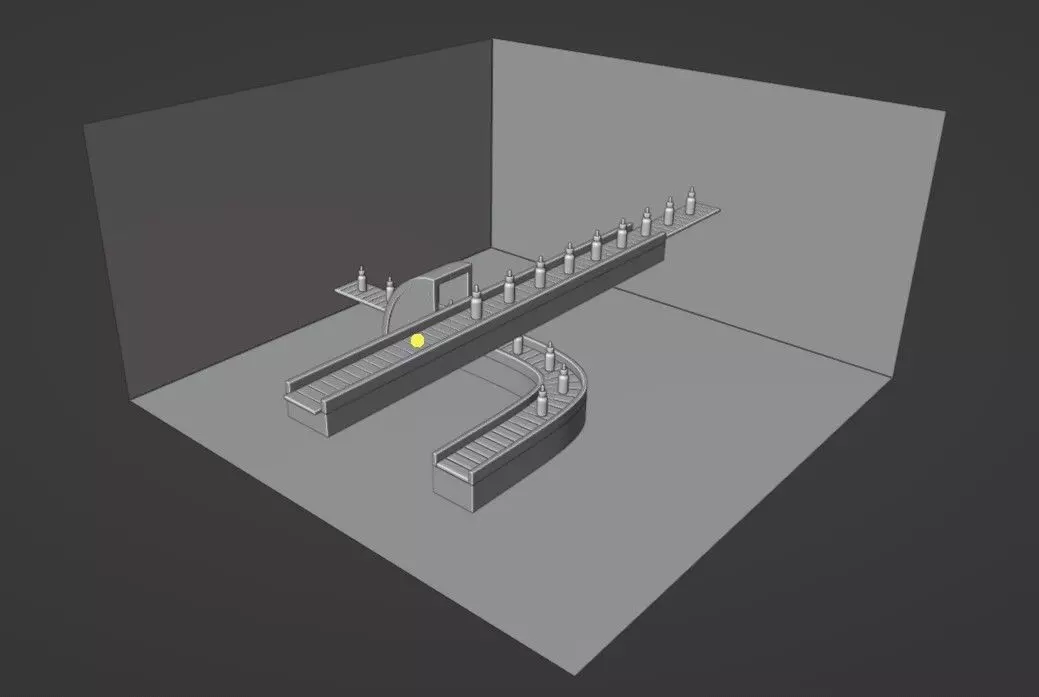 Serum product animation 3D model_0