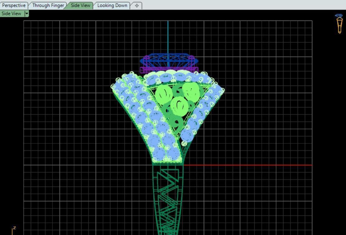  Heavy Golg Diamond Ruby Ring 3D print model_6