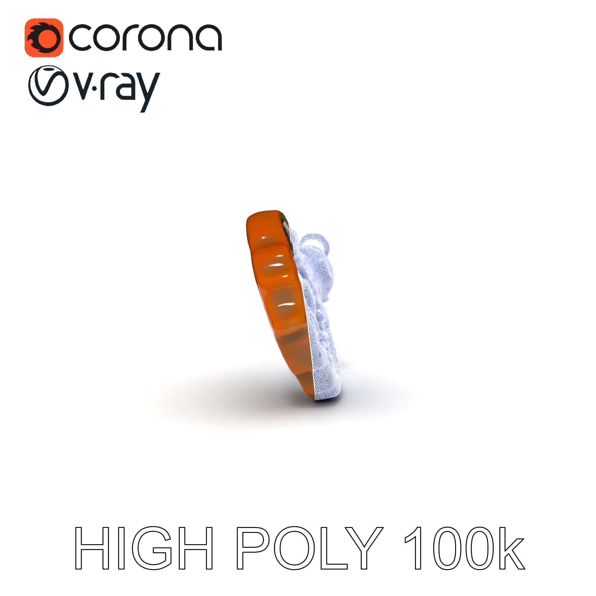 Antique Ornate Key Model Pack Low-poly 3D model_13