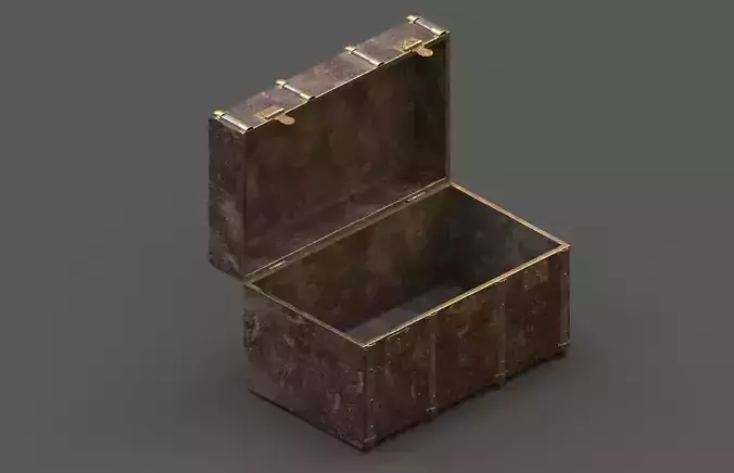 Chest-Storage Box 3D Model