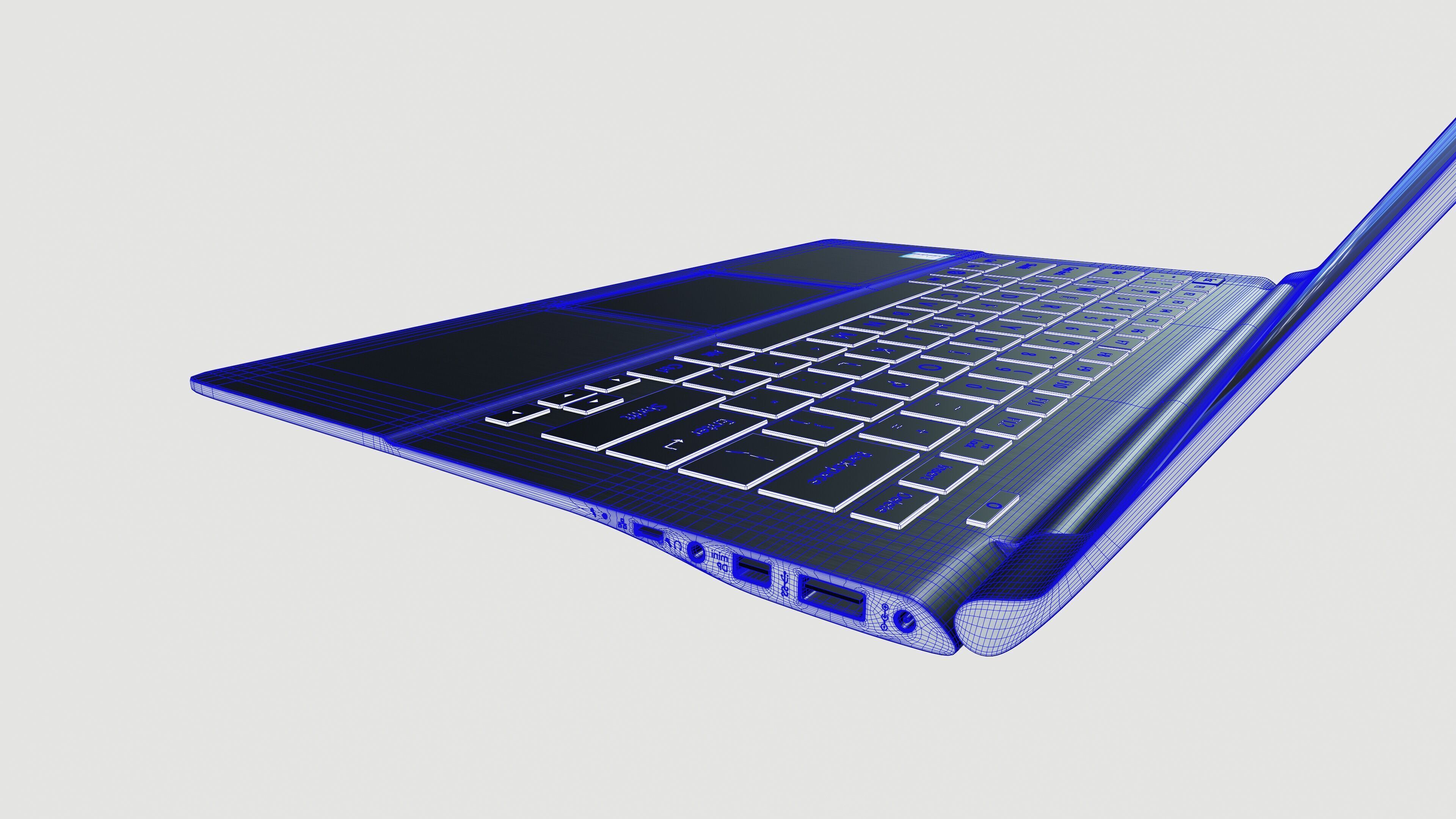 SAMSUNG Laptop 3D model_11