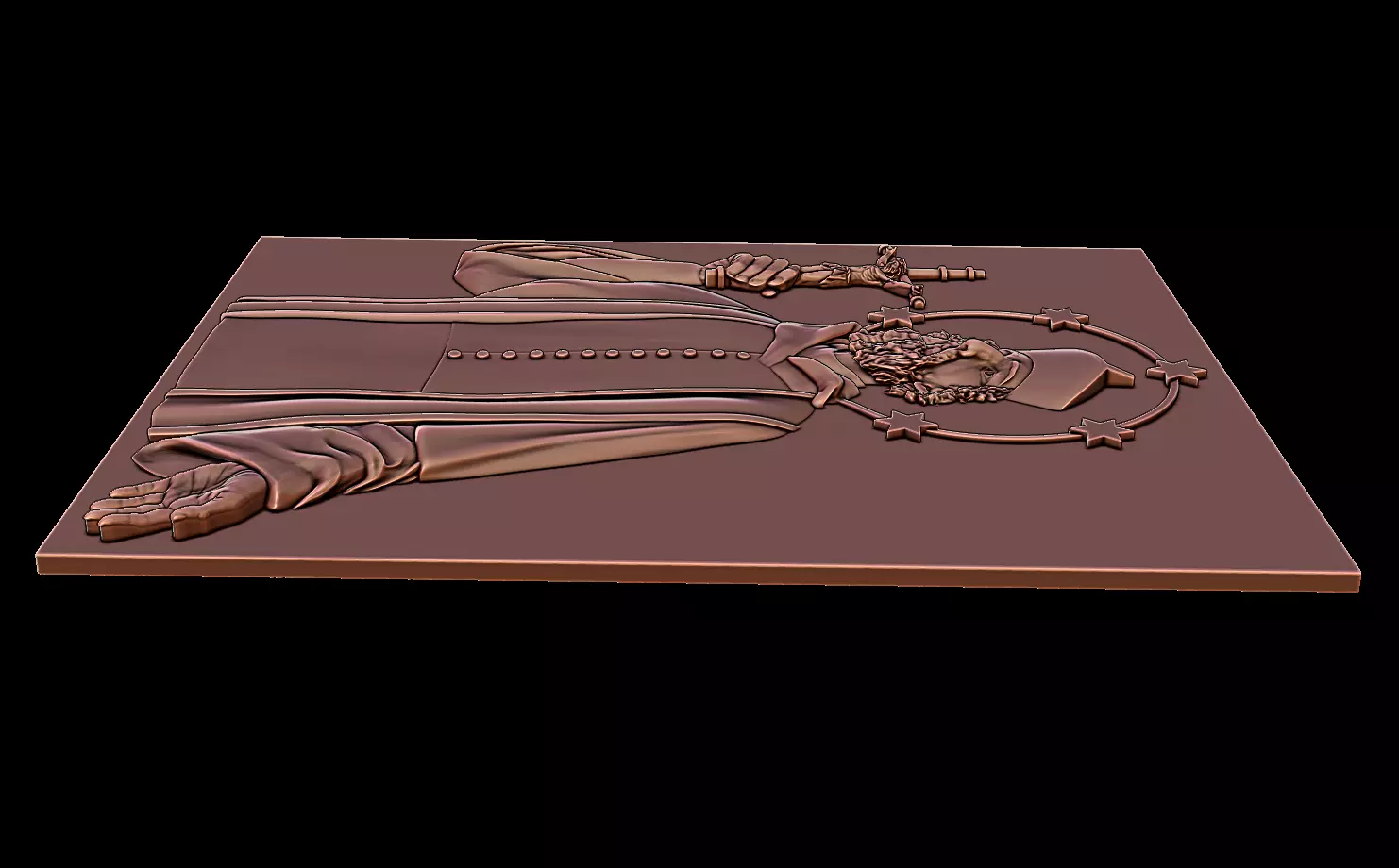 Saint John Nepomucene 3D print model_11