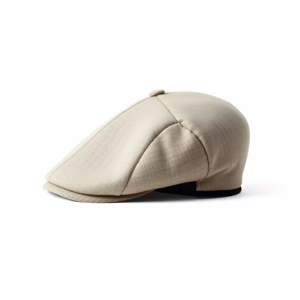 Flat Cap D Model Pack  High Detail Fabric Design Low-poly 3D model_0