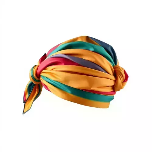 Colorful Turban Model Pack  Vibrant Fabric Design