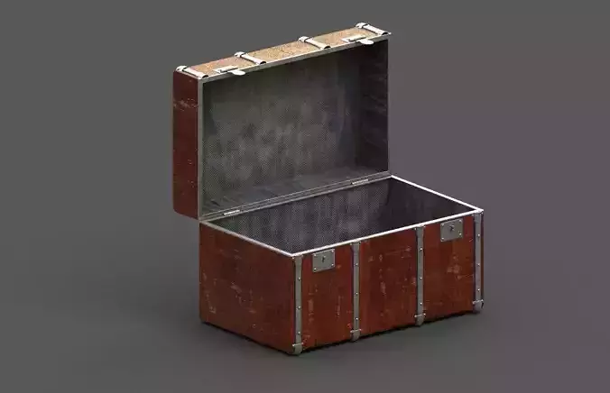 Chest-Storage Box 3D Model