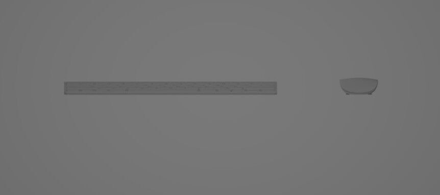 Keyboard and Magic Mouse Apple 3D model_14