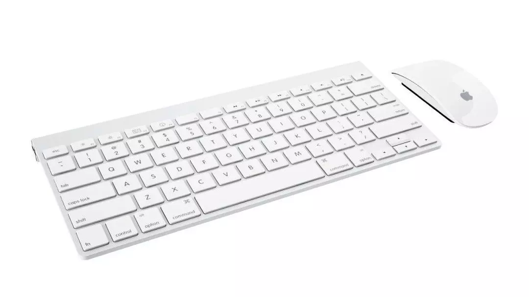 Keyboard and Magic Mouse Apple 3D model_0