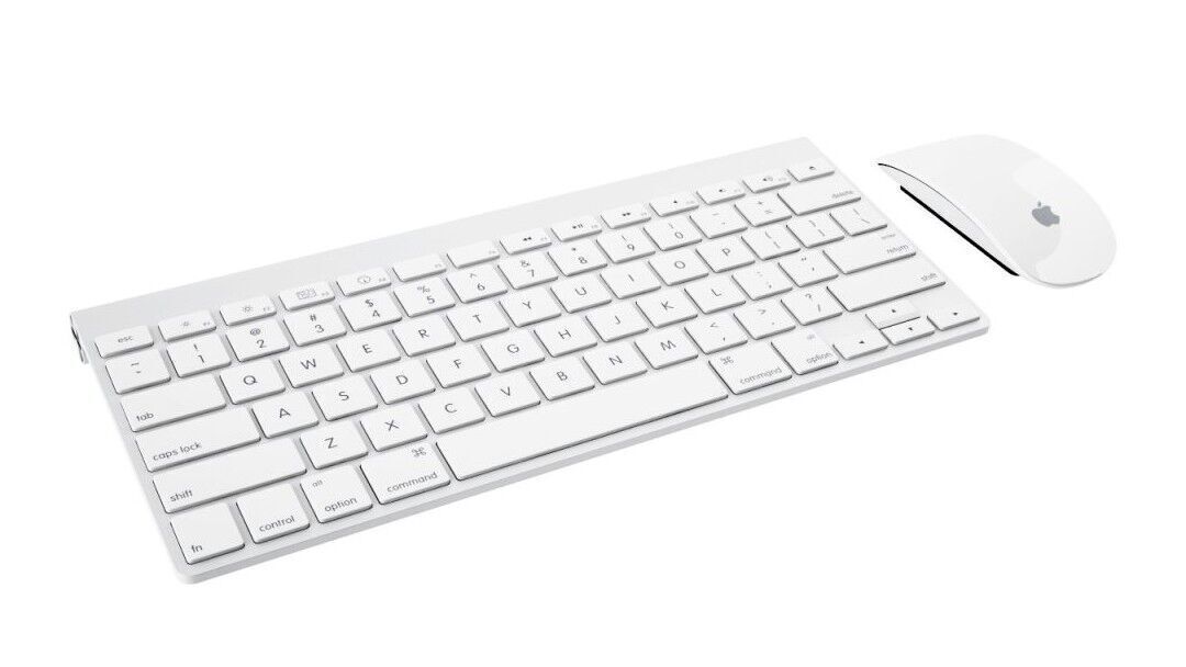 Keyboard and Magic Mouse Apple 3D model_10