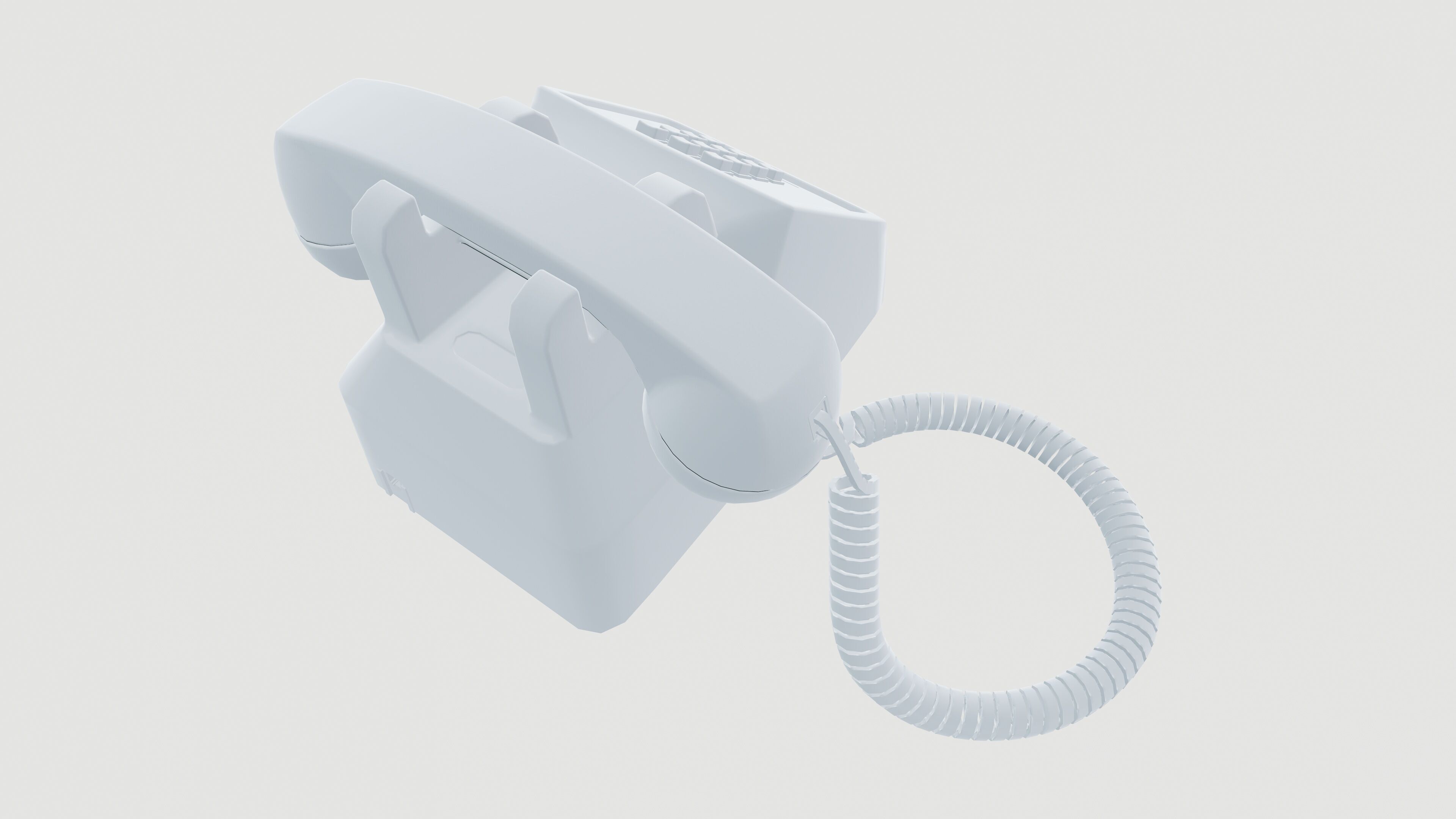 Telephone 3D model_8